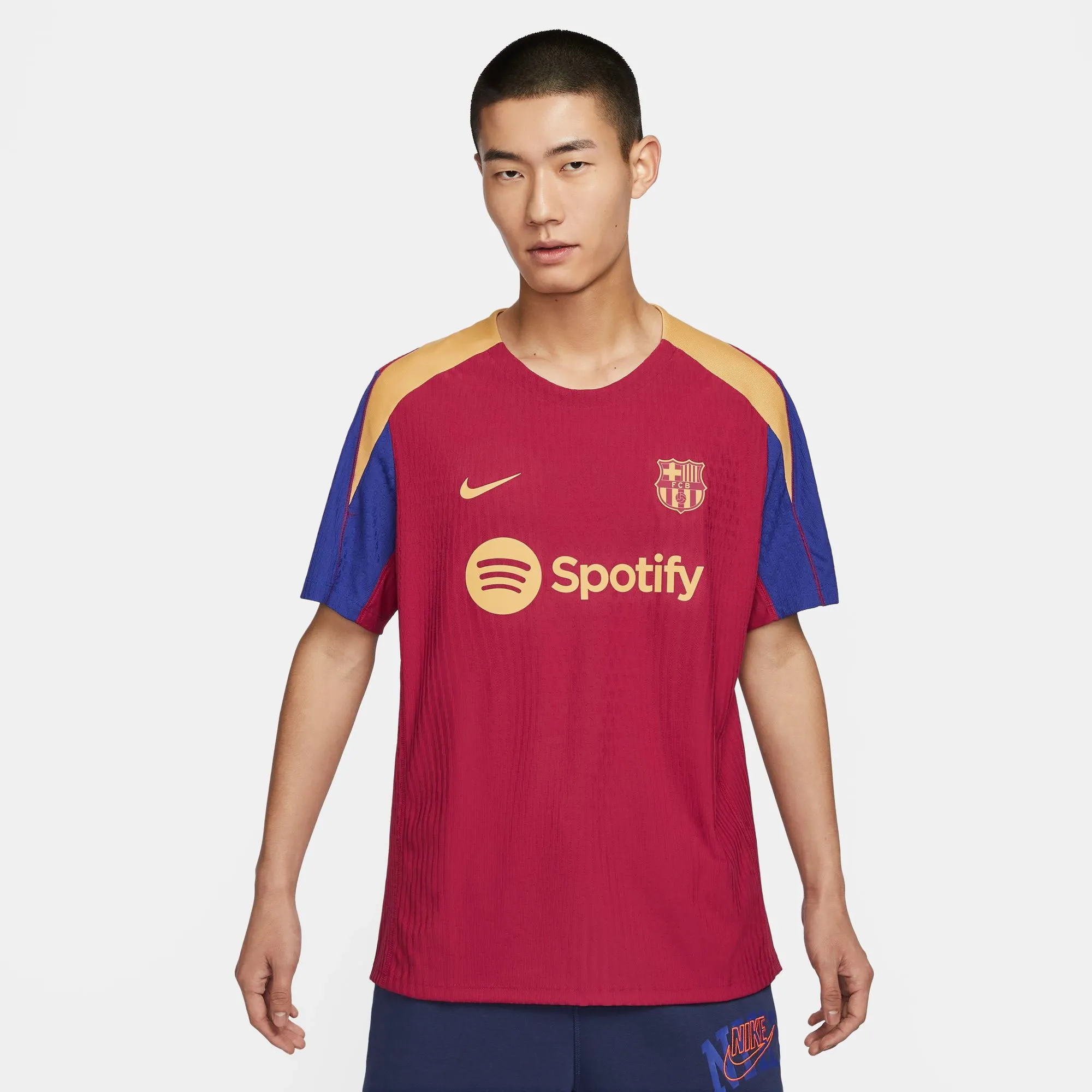 Nike Barcelona Dri-Fit ADV Elite Strike Top - red/navy 2024