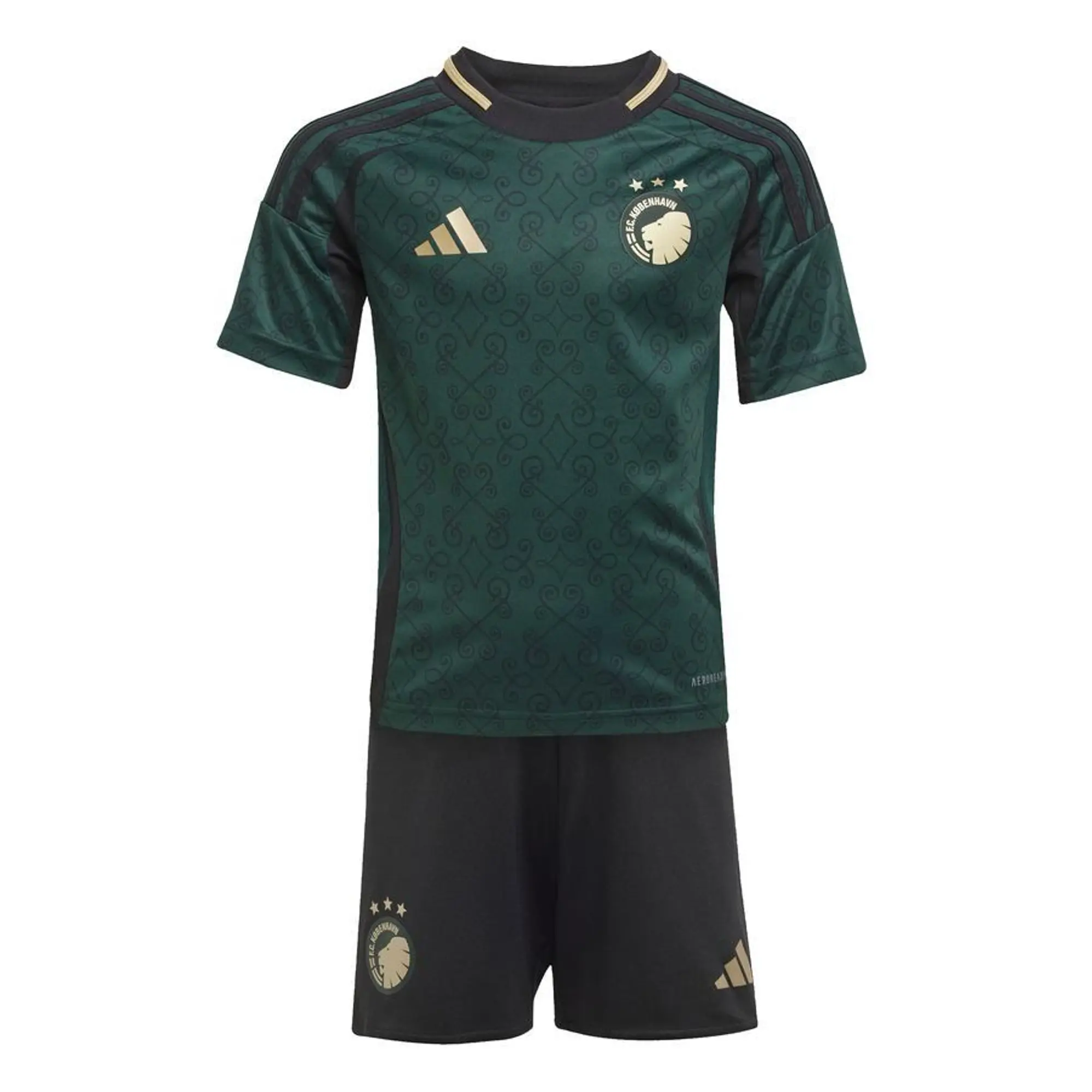 adidas F.C. København Third Shirt 2024/25 Mini-Kit Kids - ['Green']