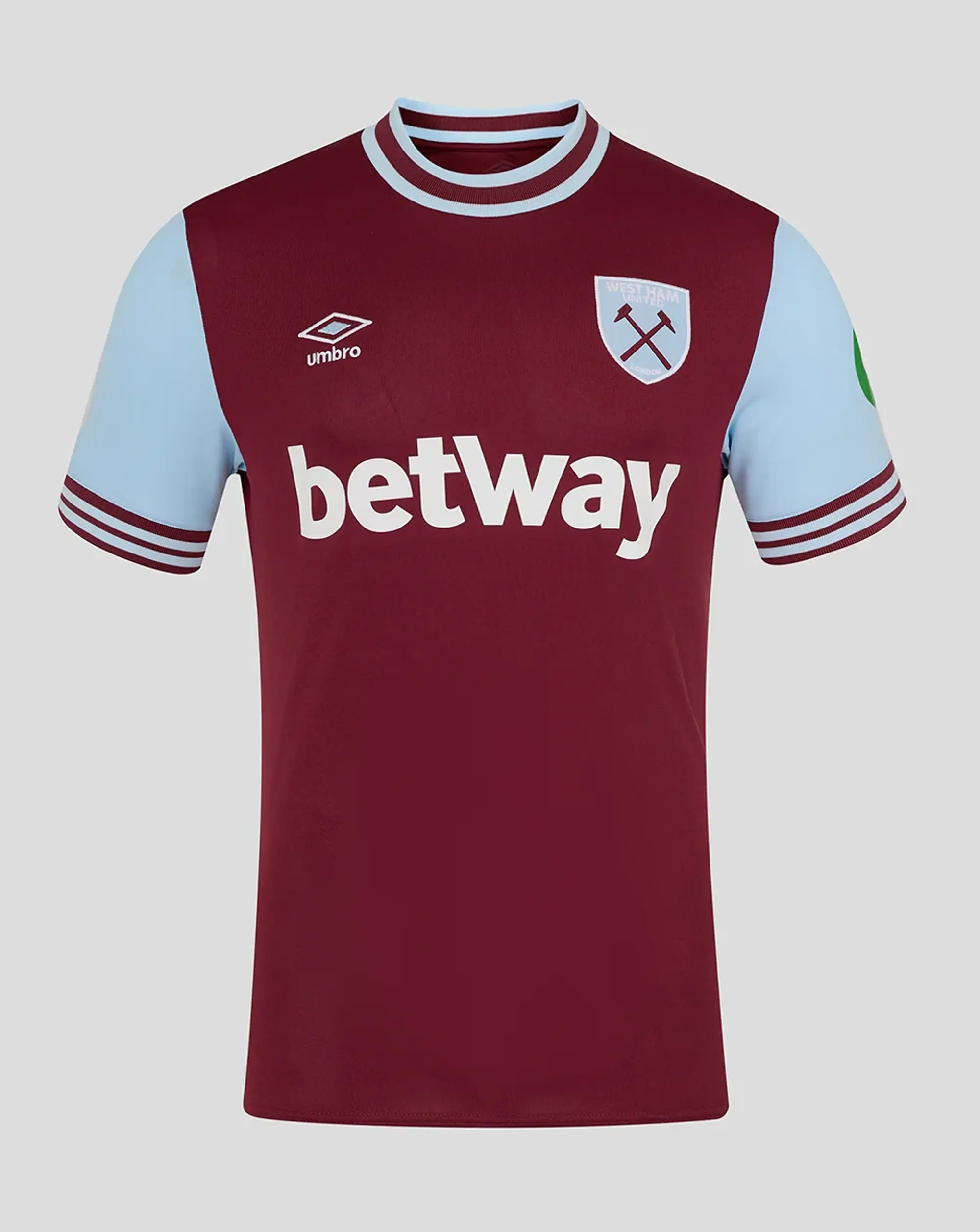 Castore West Ham 24/25 Women's Home Jersey Ss - Burgundy