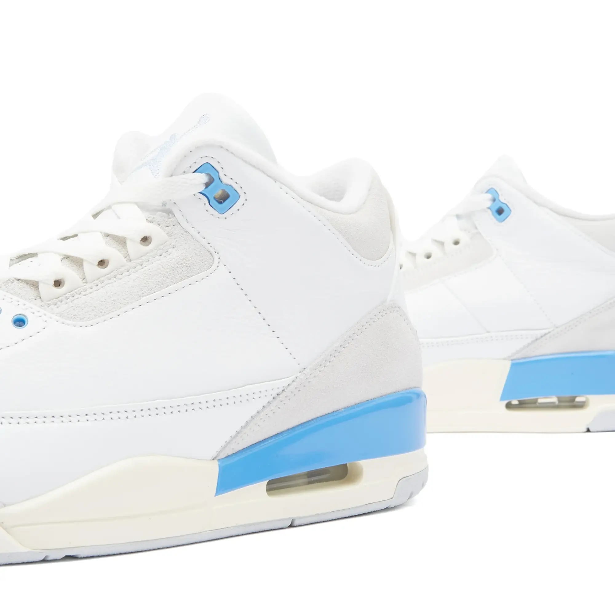 Nike Jordan Sneakers Air Jordan 3 Retro Lucky Shorts Summit White/ Hydrogen Blue-Legend Blue Eur 46