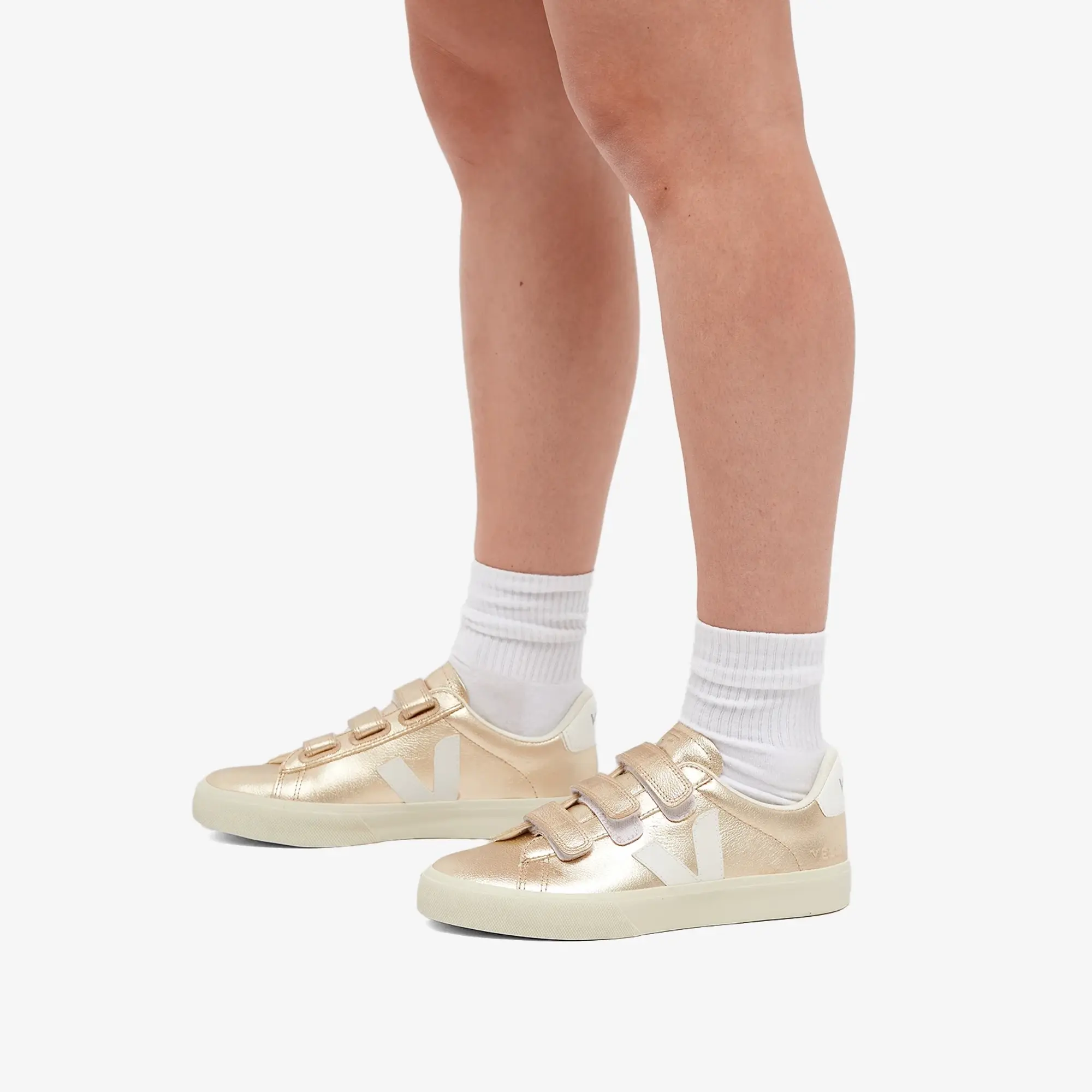 Veja WMNS Recife Logo CHROMEFREE LEATHER