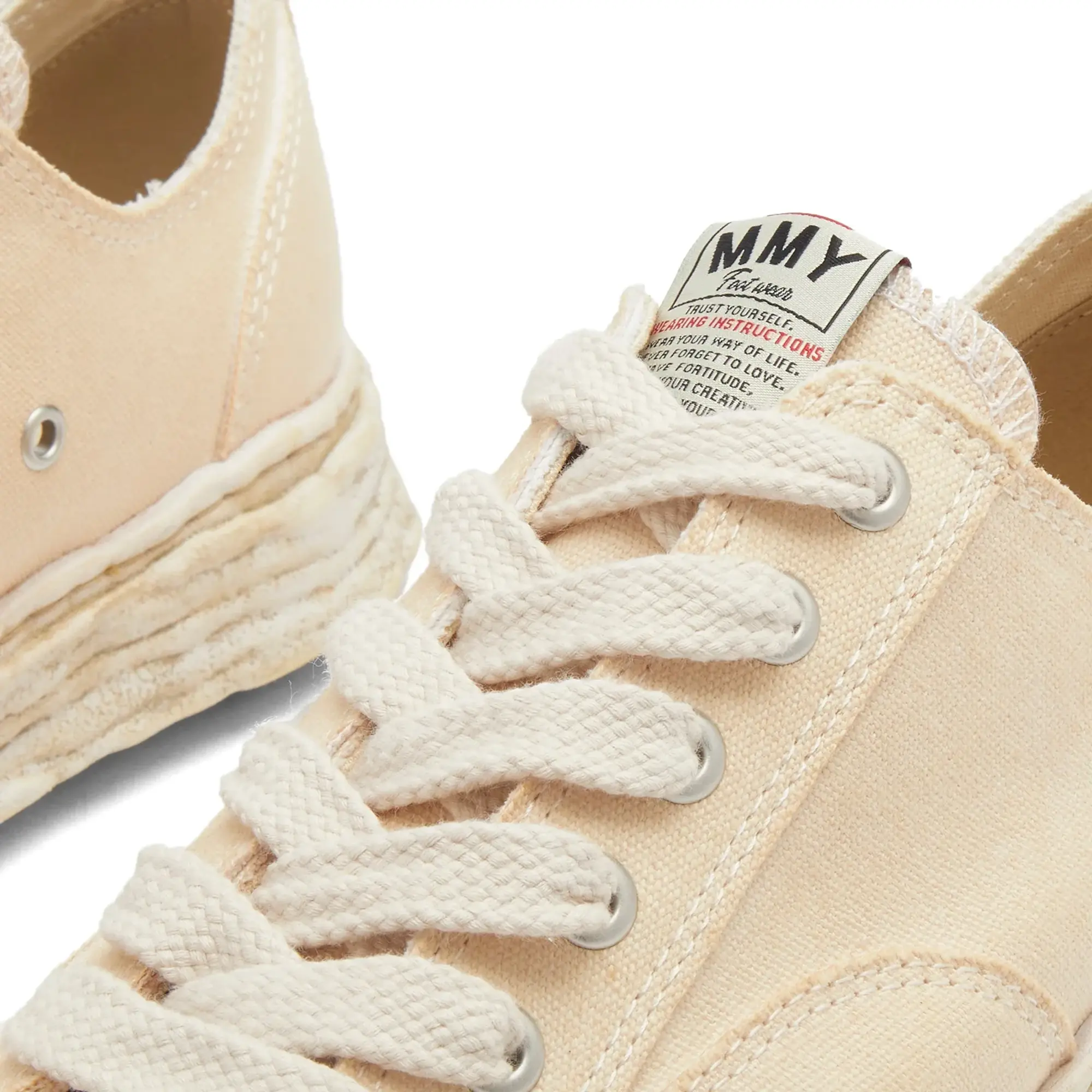 Maison MIHARA YASUHIRO Peterson 23 Original Sole Canvas Snea Beige