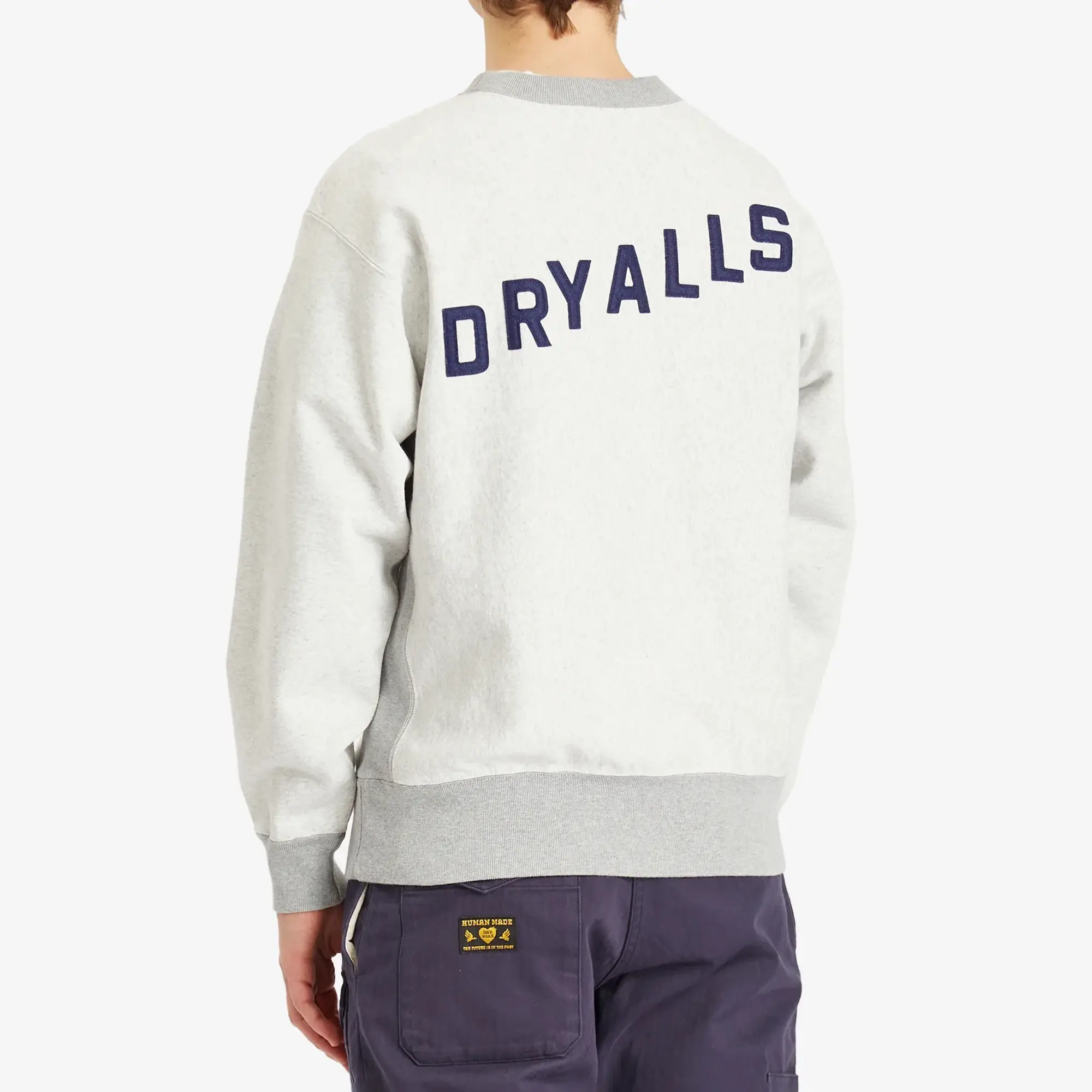 Human Made Men's College SweatShirt White