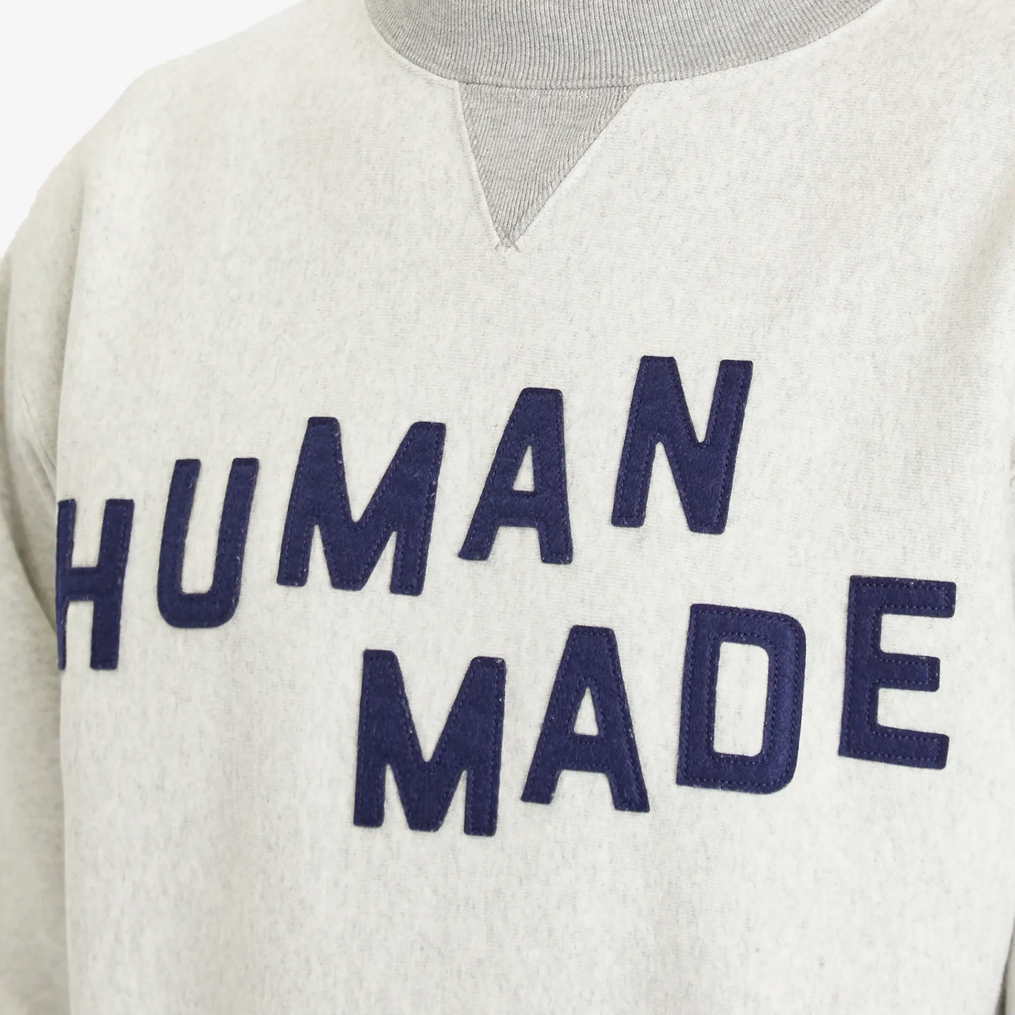 Human Made Men's College SweatShirt White