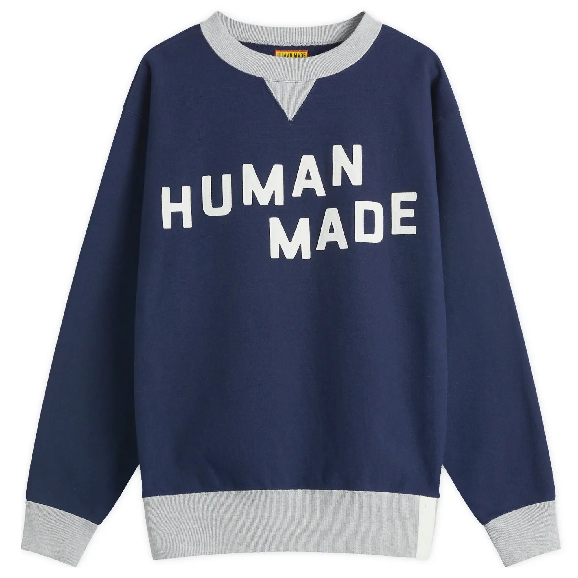 Human Made Men's College SweatShirt Navy