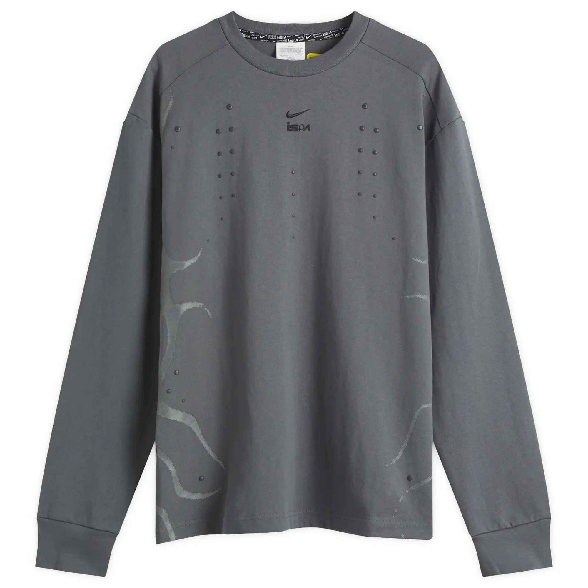 Nike ISPA Adapt Long Sleeve T-Shirt Iron Grey