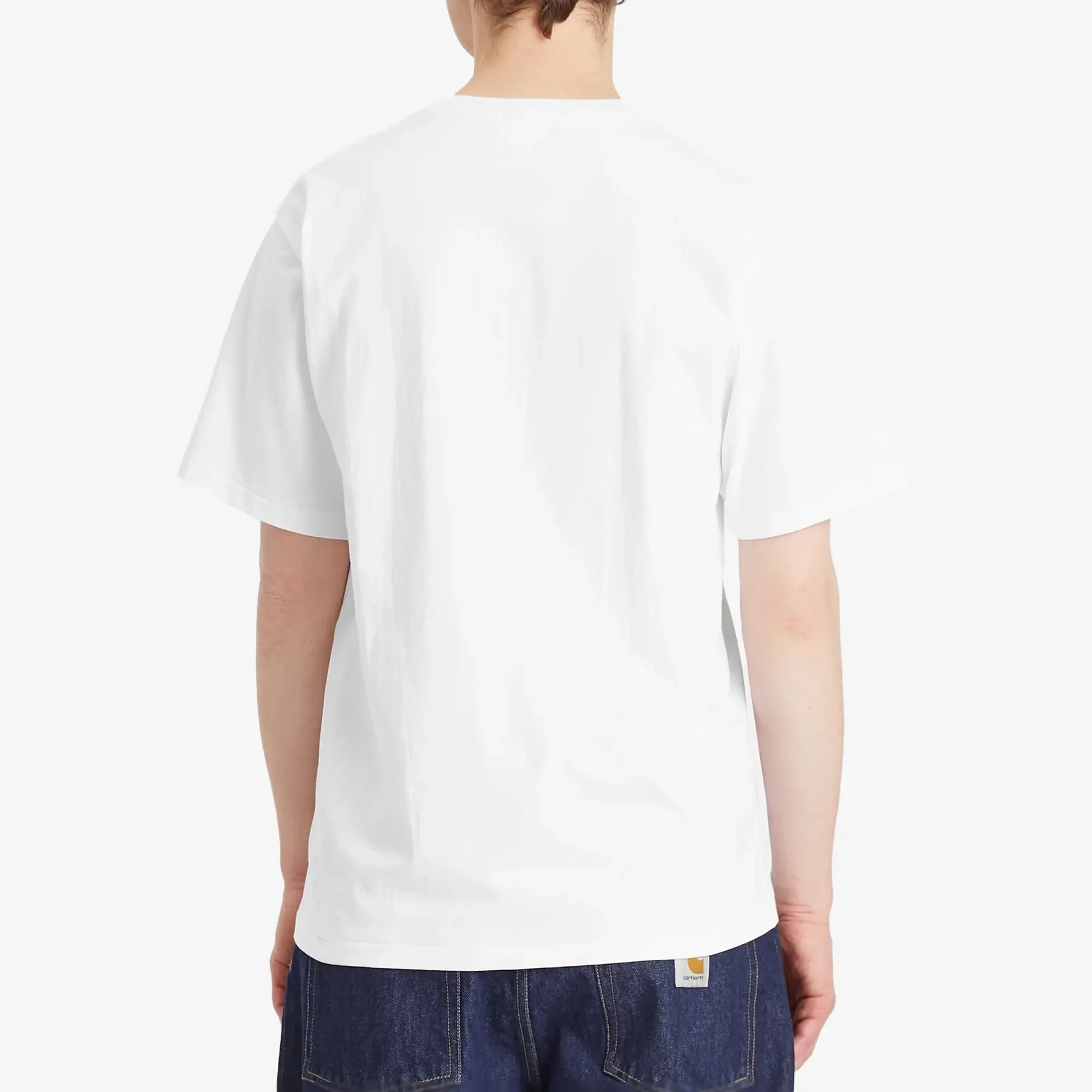 A Bathing Ape Men's 1St Camo Crazy By Bathing Ape Tee White