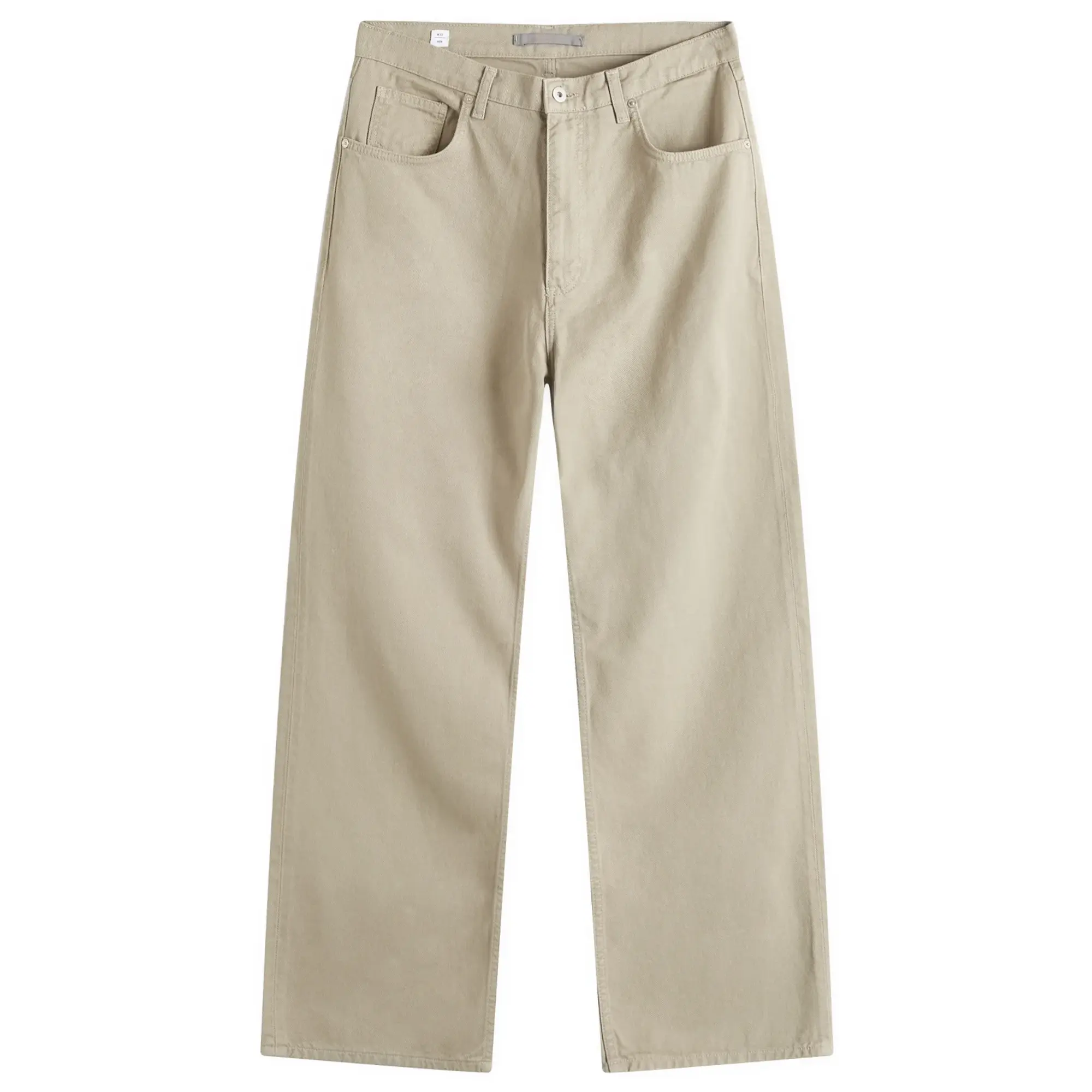 Norse Projects Men's Mogens Relaxed 5 Pocket Twill Trousers Clay
