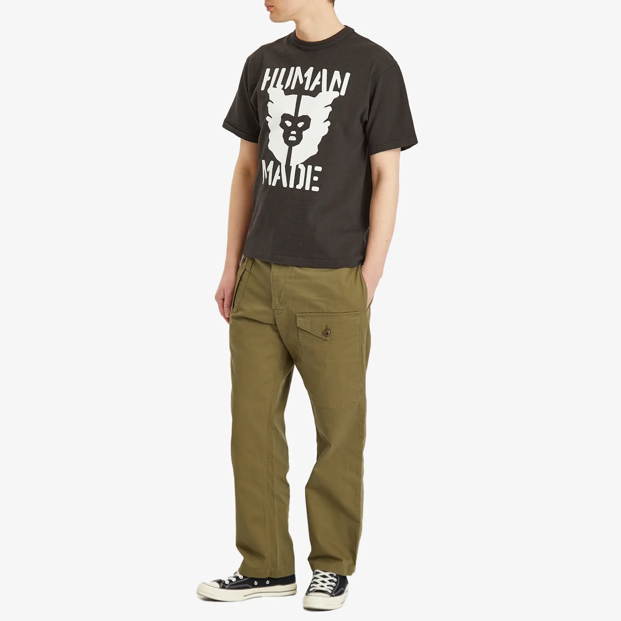 Human Made Men's OG Logo T-shirt Black