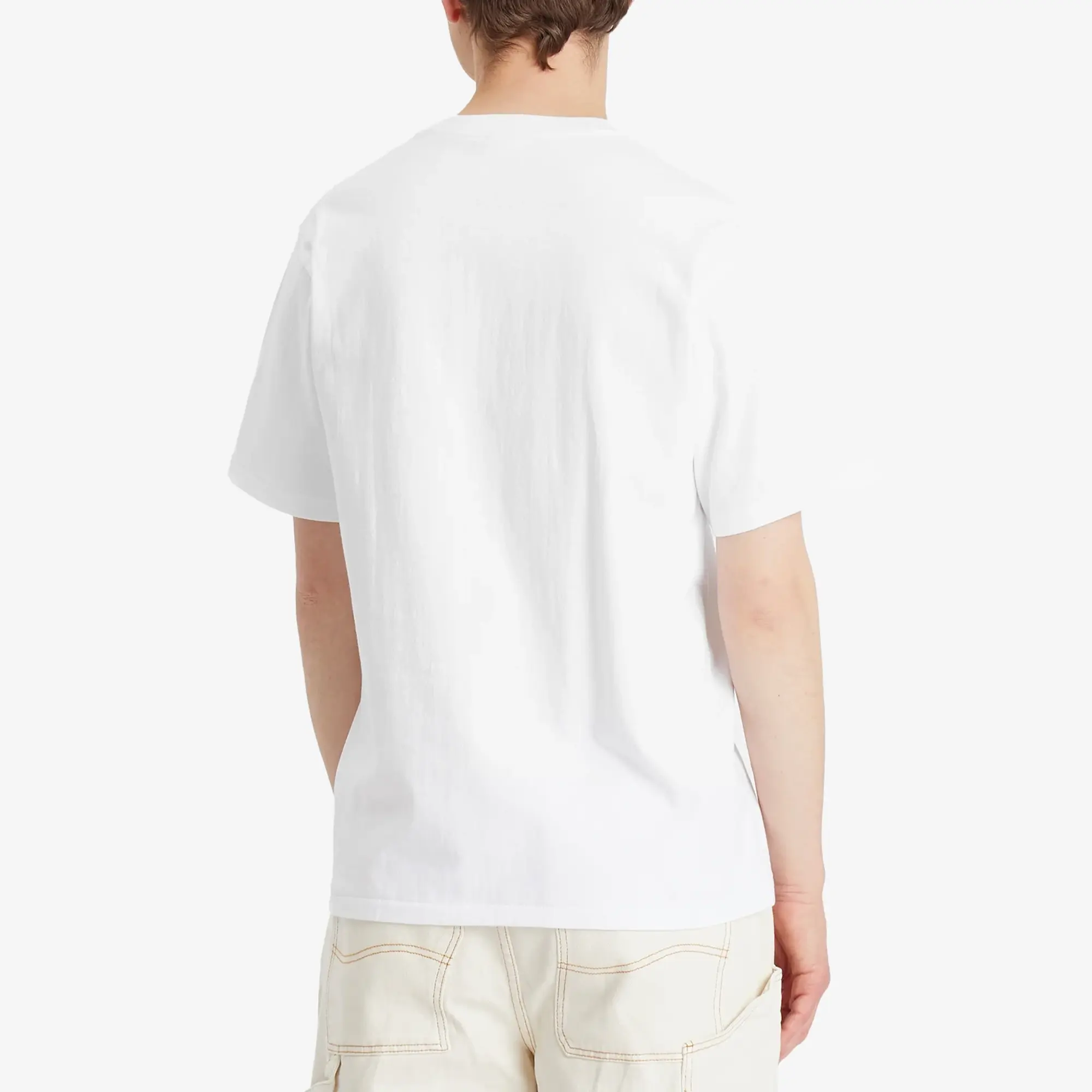 A Bathing Ape Men's 1St Camoilo Busy Works Tee White X Yellow
