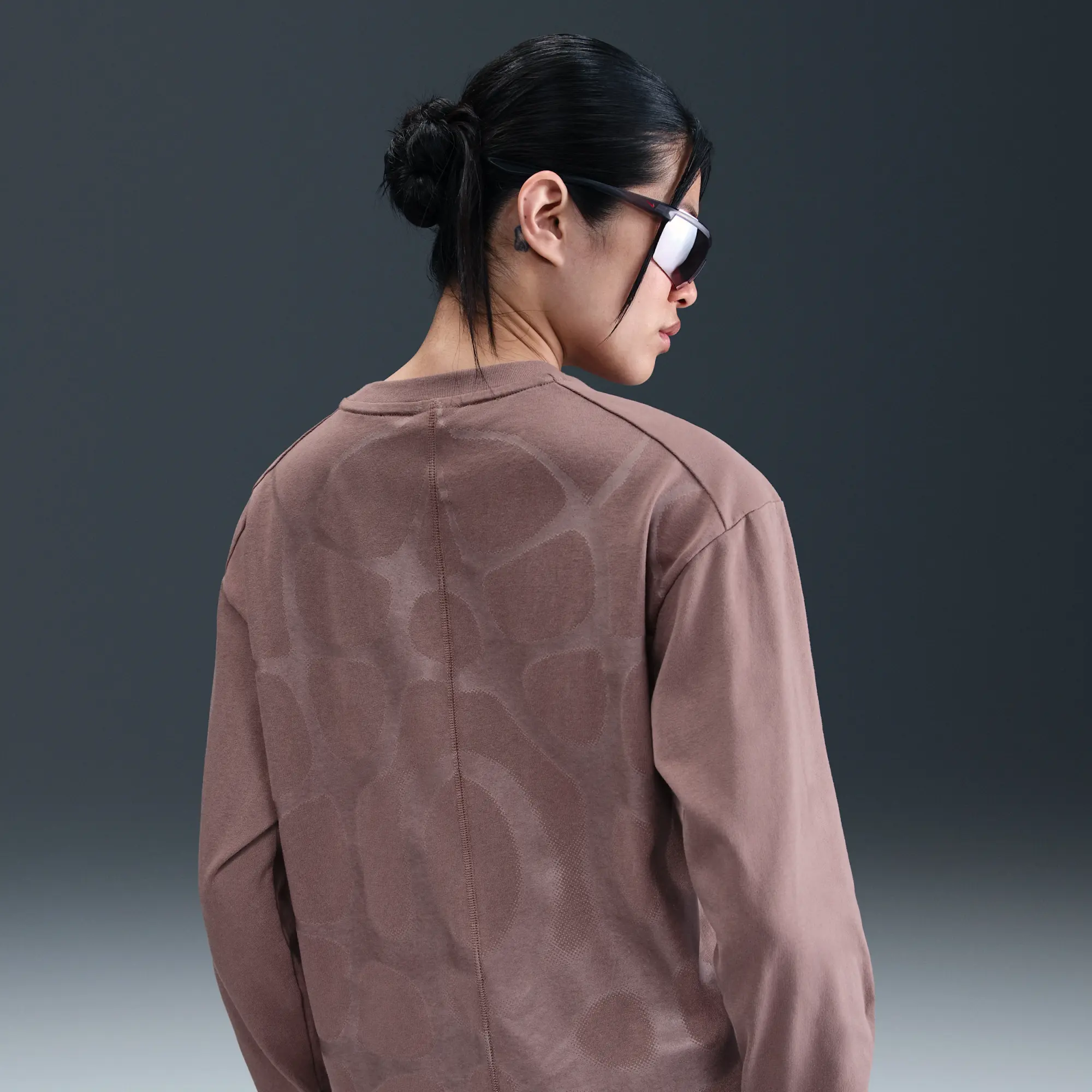 Nike ISPA Adapt Long Sleeve T-Shirt Smokey Mauve