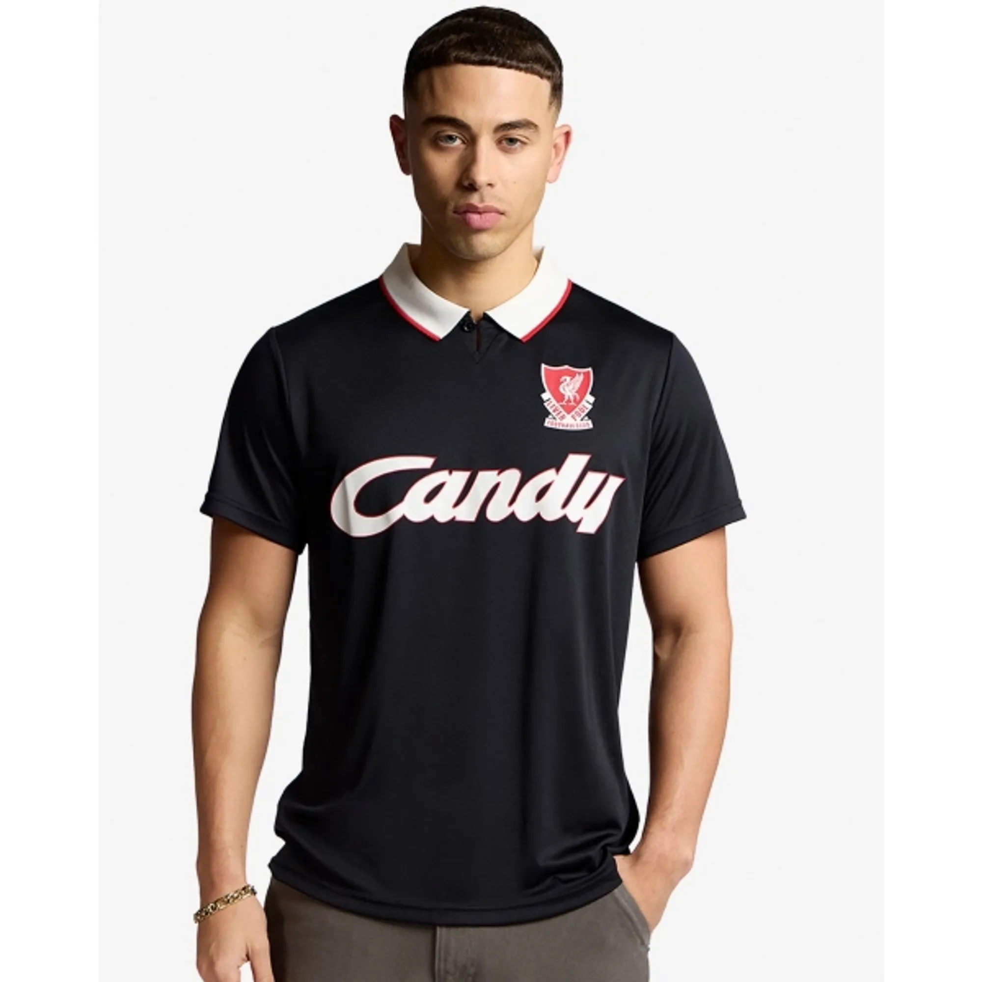 Liverpool FC LFC Adults 89 Polo Black