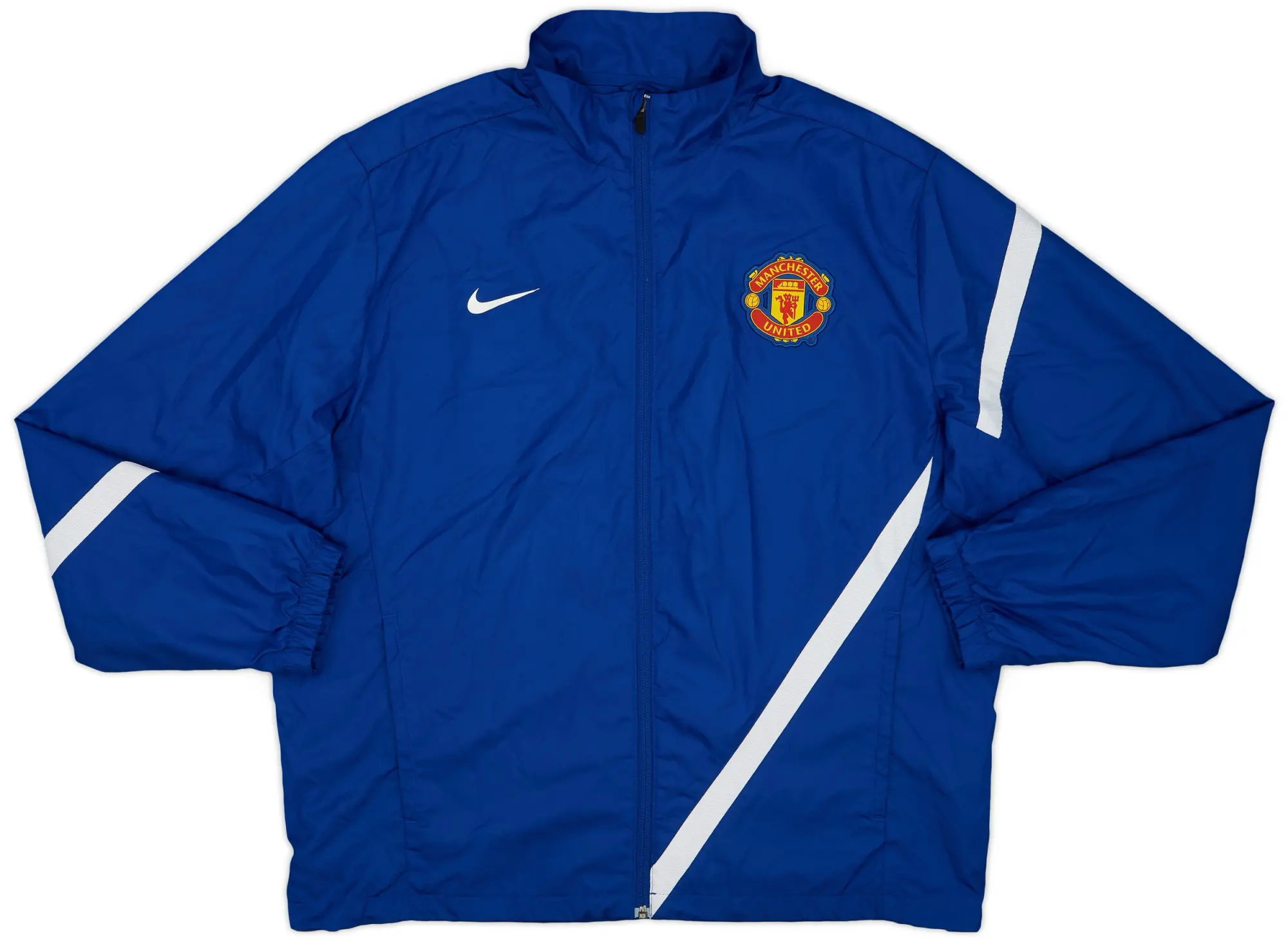 2011-12 Manchester United Nike Track Jacket - 9/10 - (XL)
