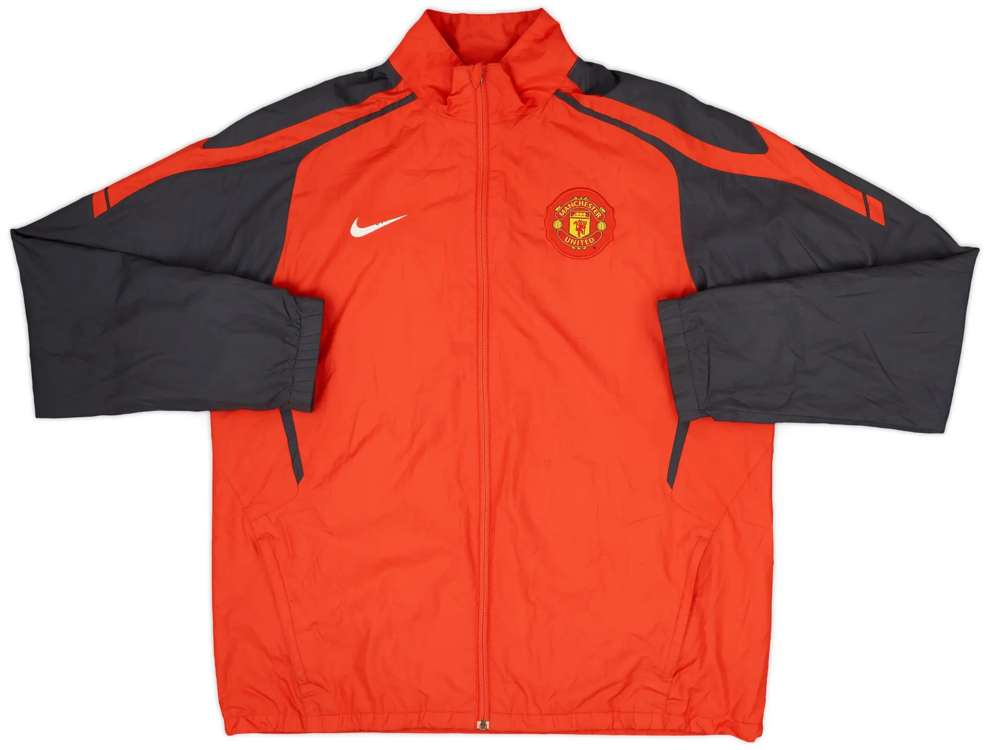2011-12 Manchester United Nike Track Jacket - 9/10 - (XL)