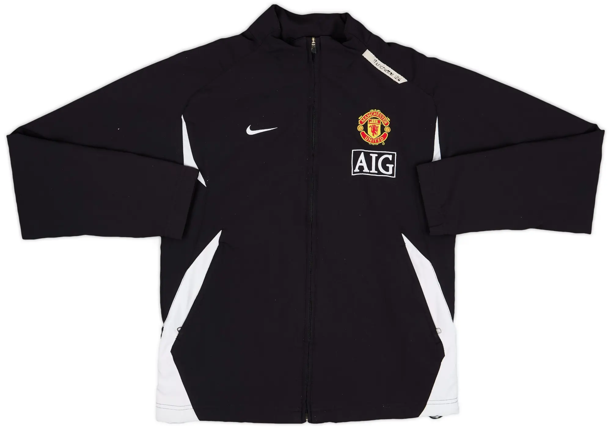 2007-08 Manchester United Nike Track Jacket - 8/10 - (M)