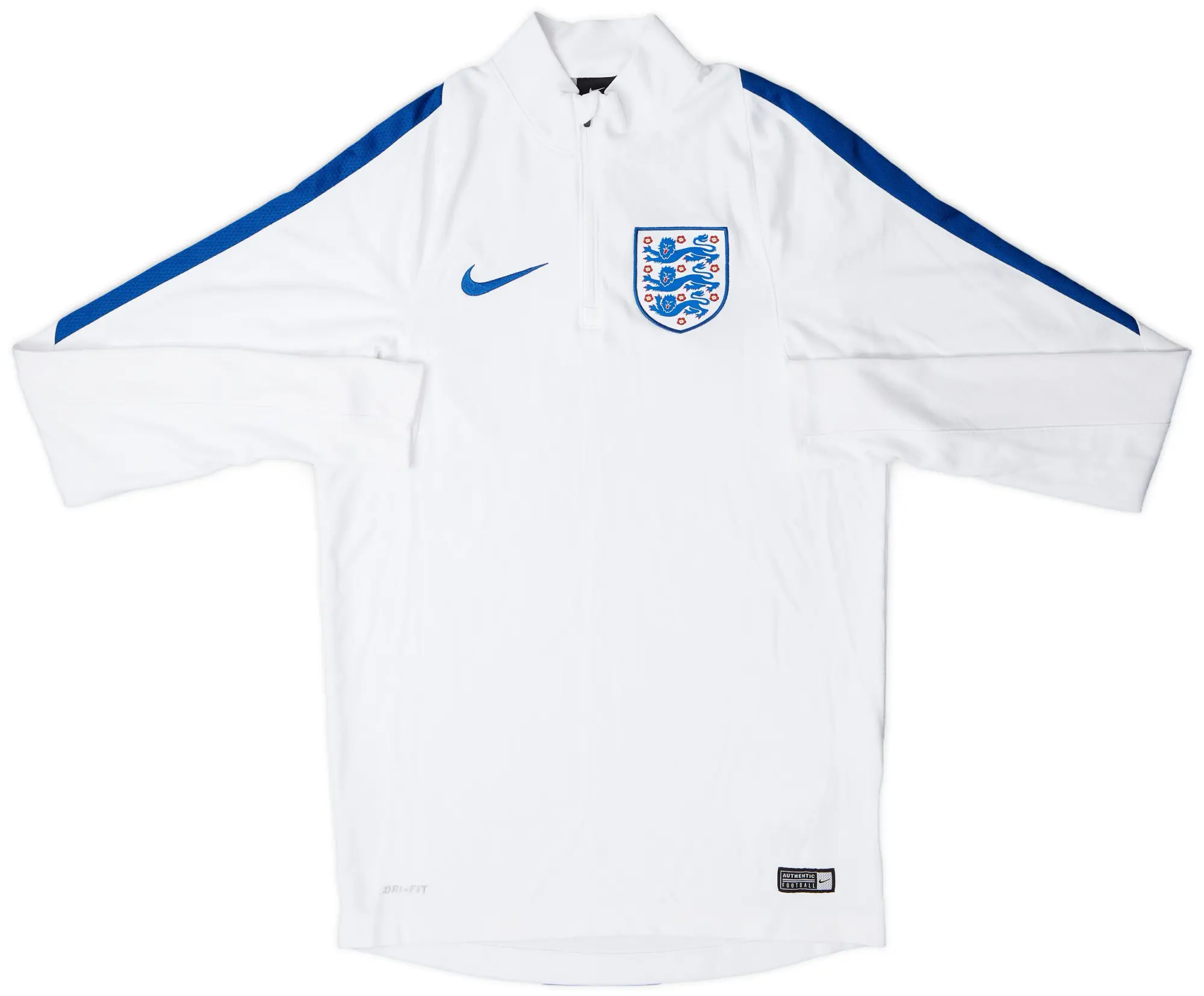 2016-17 England Nike 1/4 Zip Training Top - 8/10 - (S)