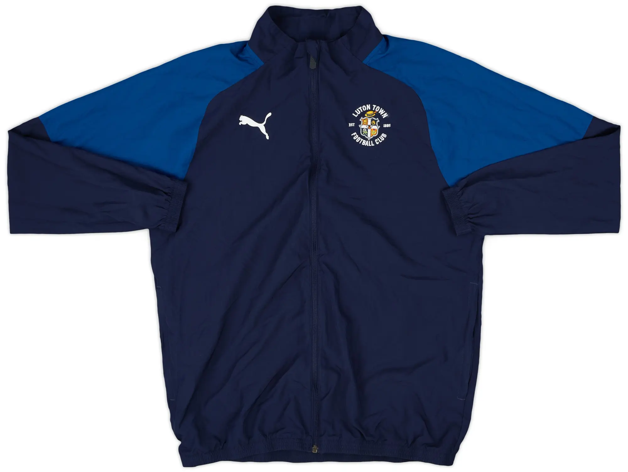 2018-19 Luton Town Puma Track Jacket - 10/10 - (M)