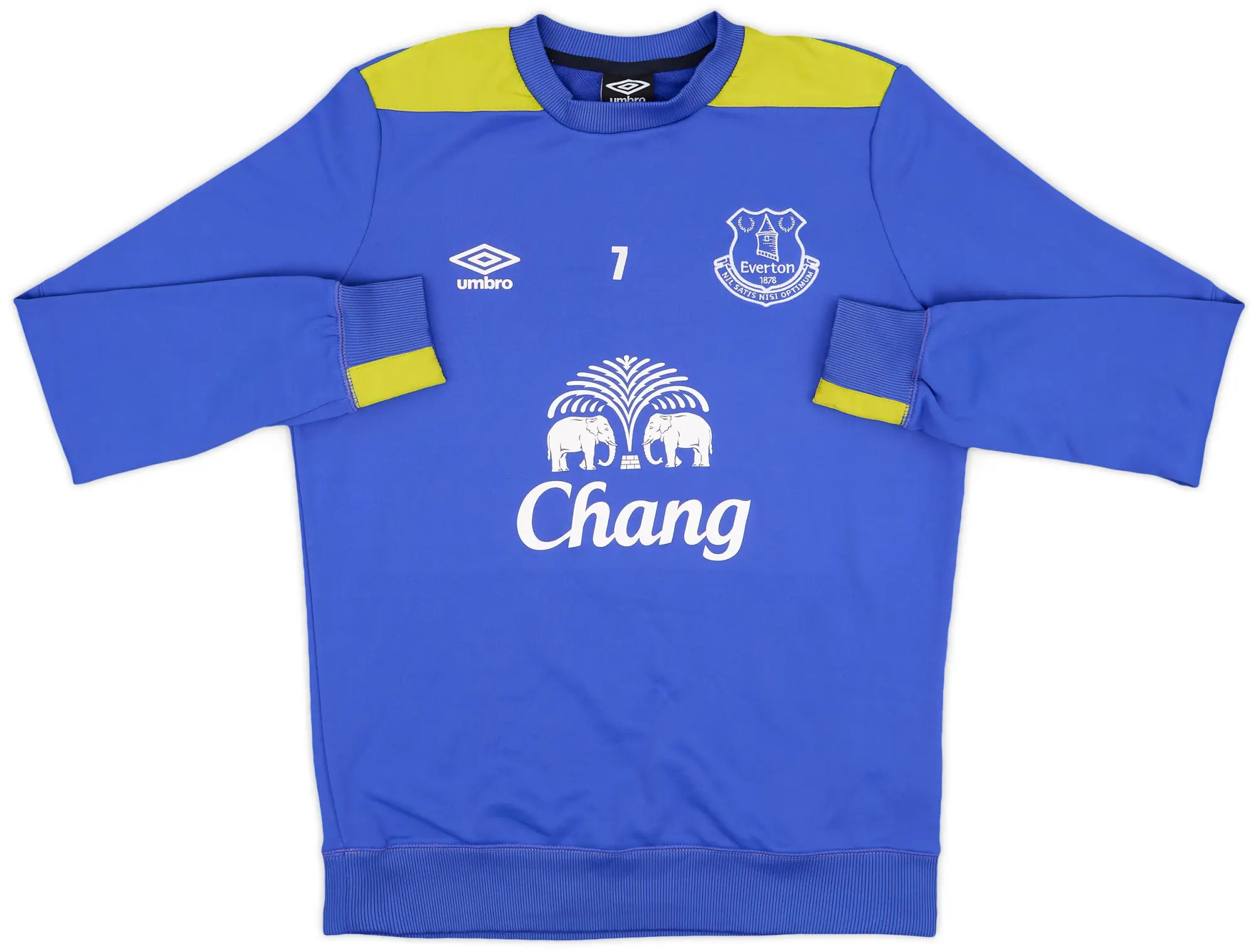 2016-17 Everton Player Issue Umbro Sweat Top #7 - 8/10 - (M)