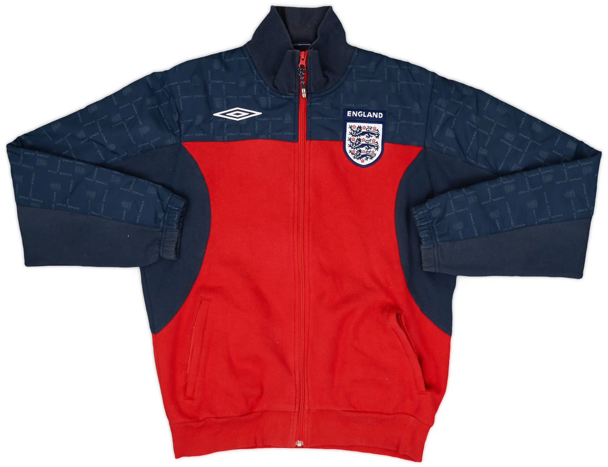2006-07 England Umbro Track Jacket - 6/10 - (S)