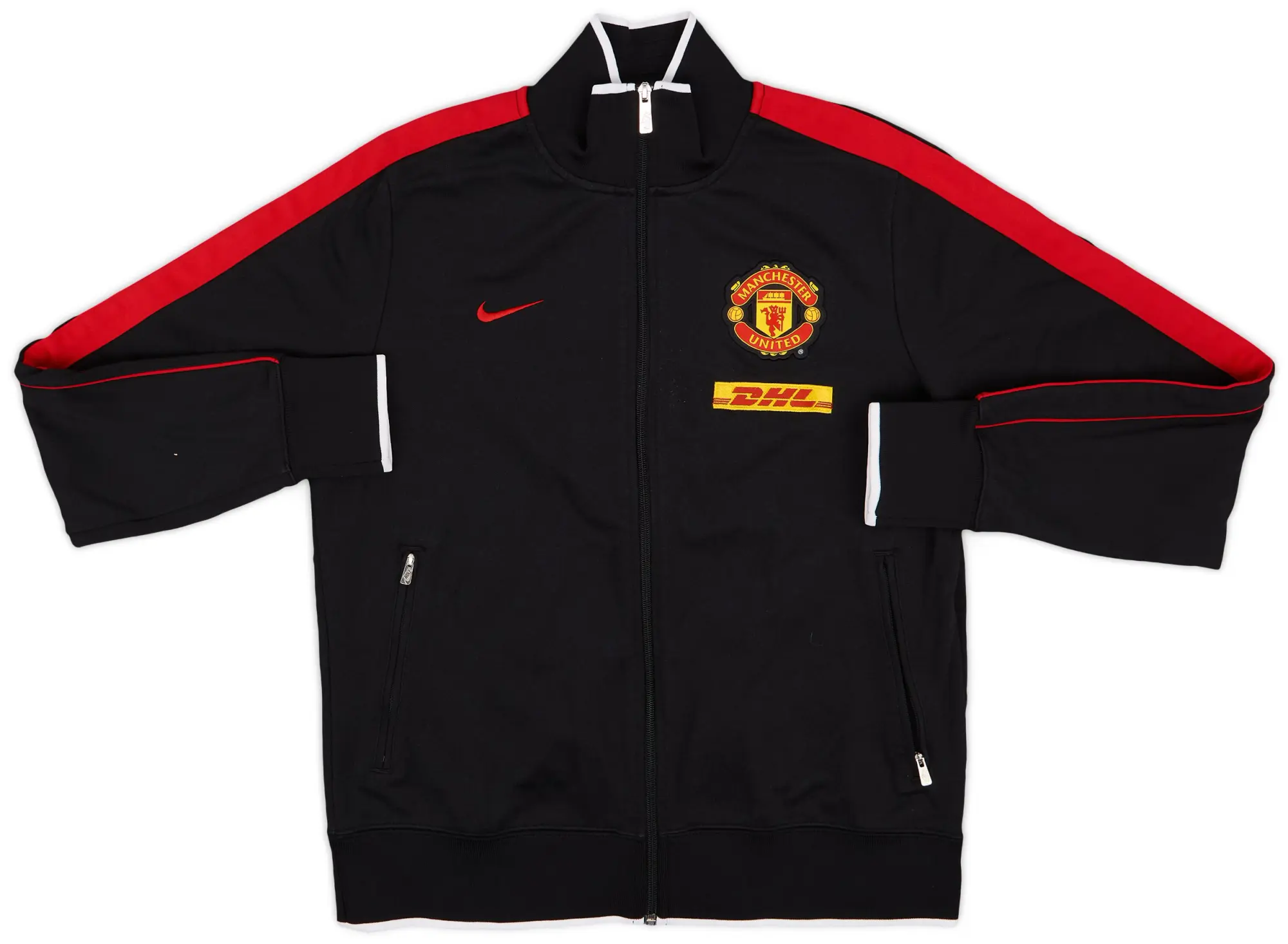 2011-12 Manchester United Nike Track Jacket - 8/10 - (L)