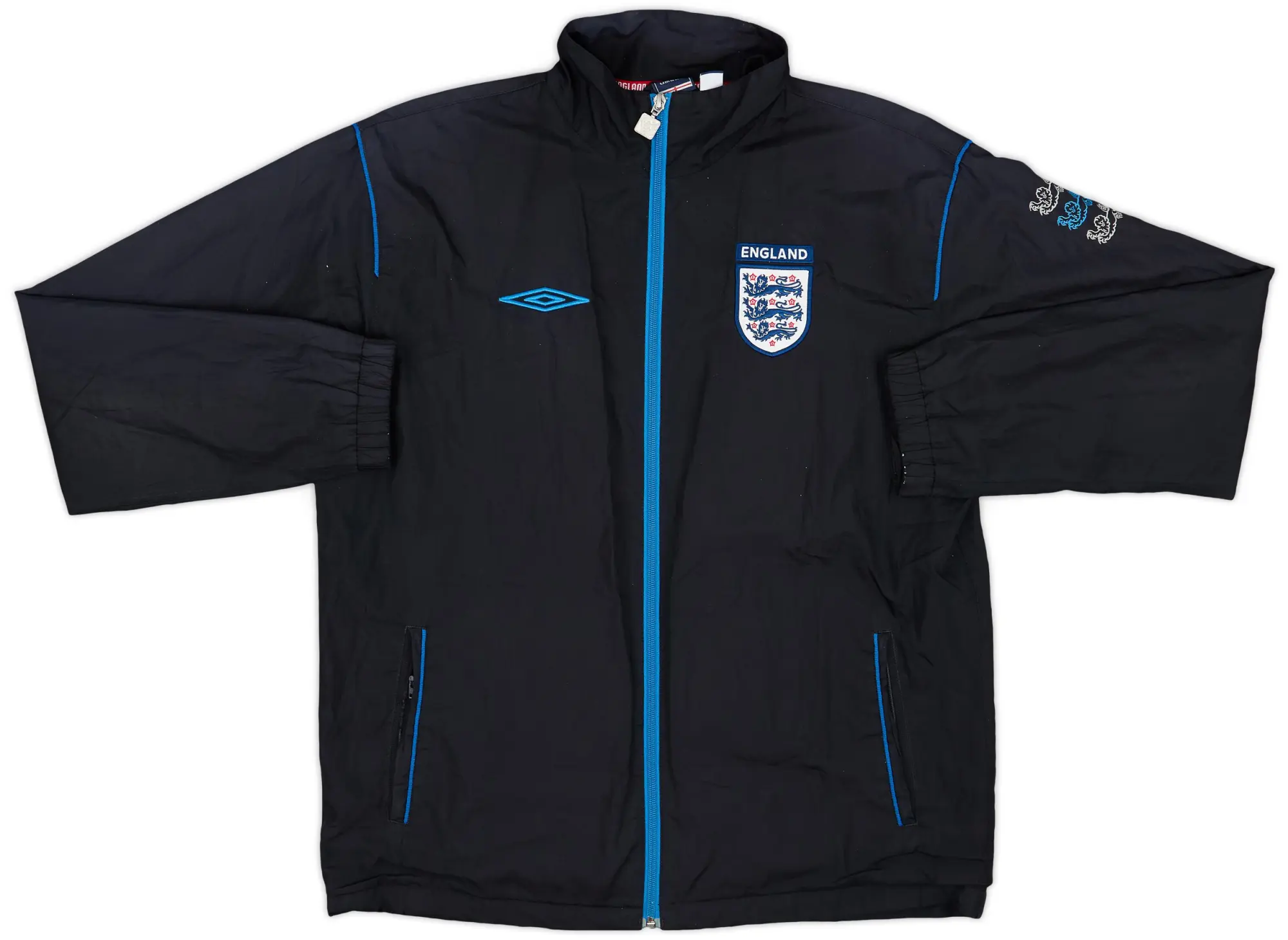 2004-06 England Umbro Track Jacket - 5/10 - (M)