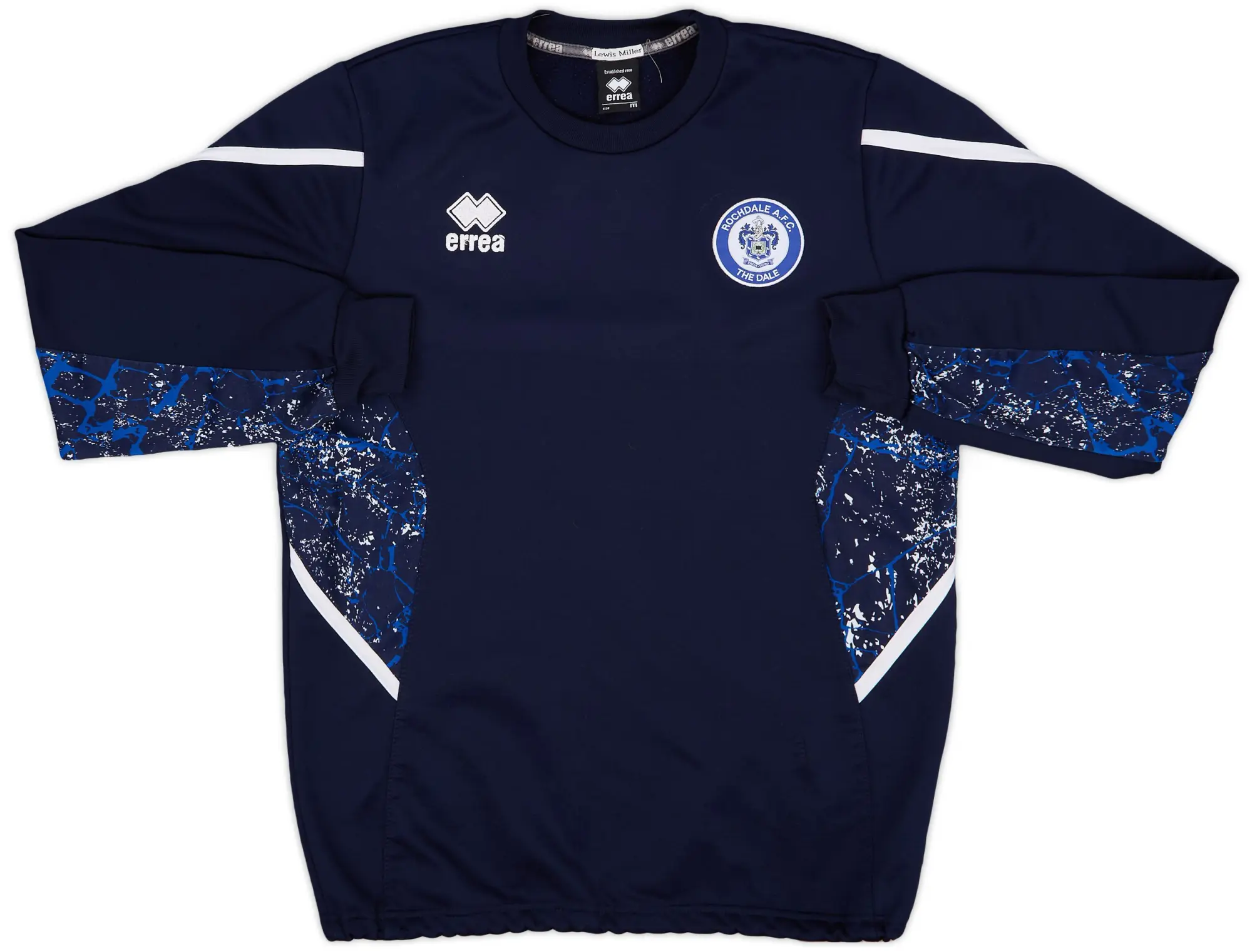 2018-19 Rochdale Errea Sweat Top - 8/10 - (M)