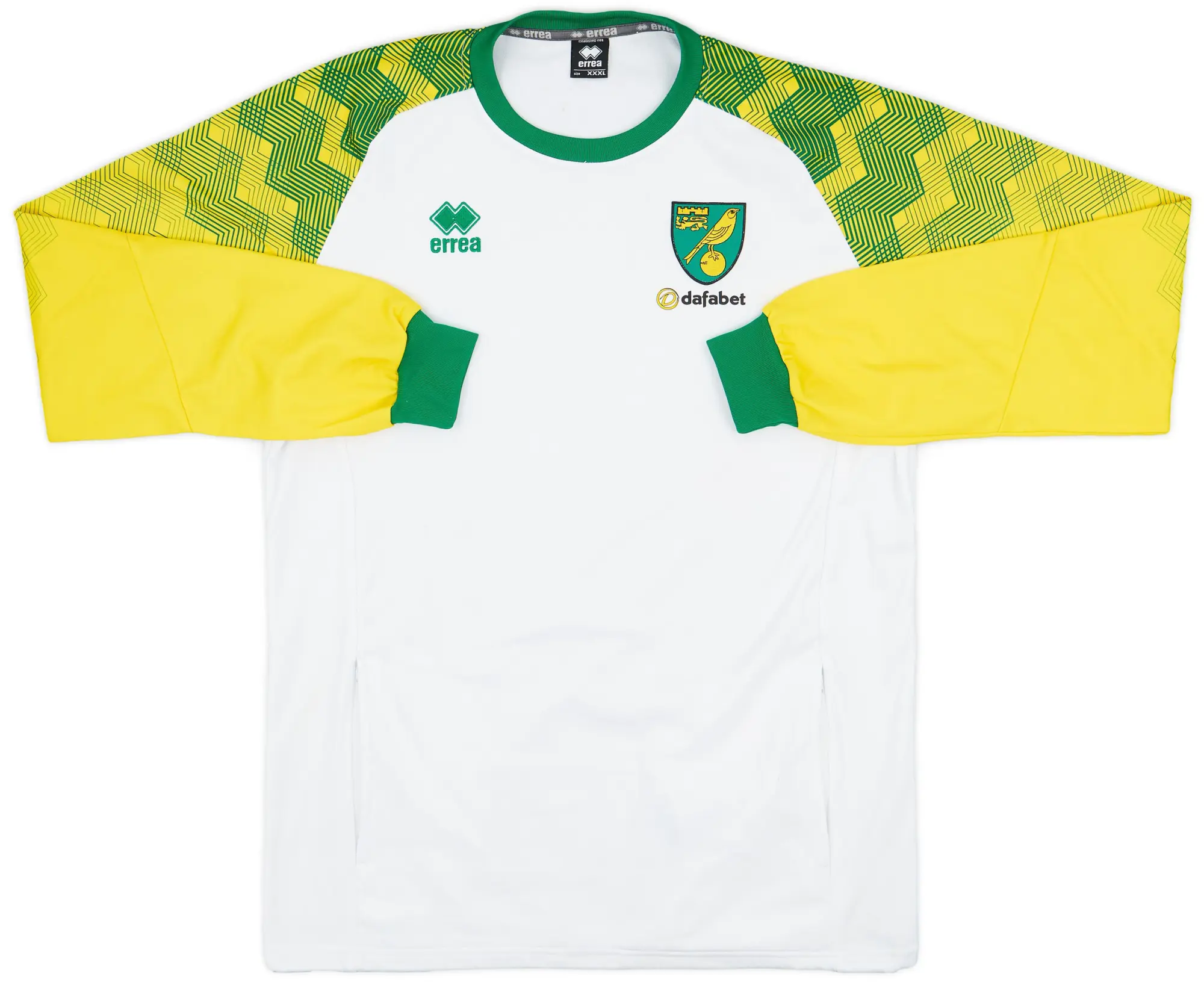 2019-20 Norwich Errea Sweat Top - 5/10 - (3XL)