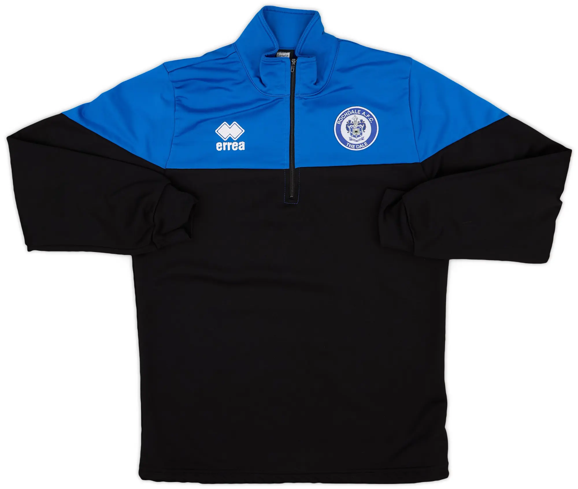 2016-17 Rochdale Errea 1/4 Zip Drill Top - 8/10 - (S)