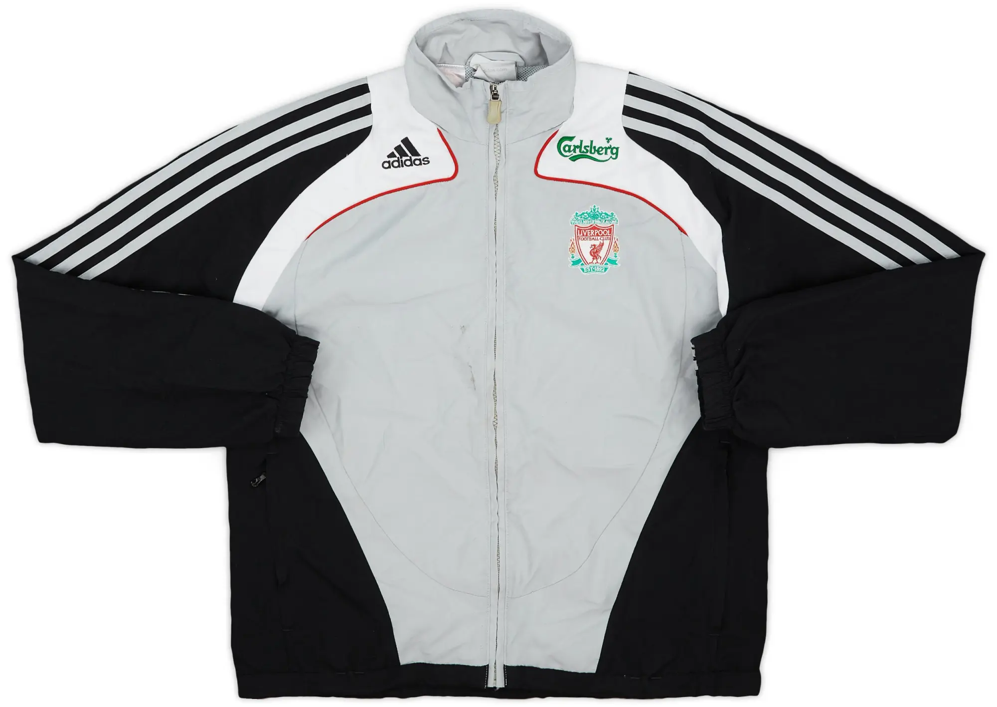 2008-09 Liverpool adidas Track Jacket - 6/10 - (L.Boys)