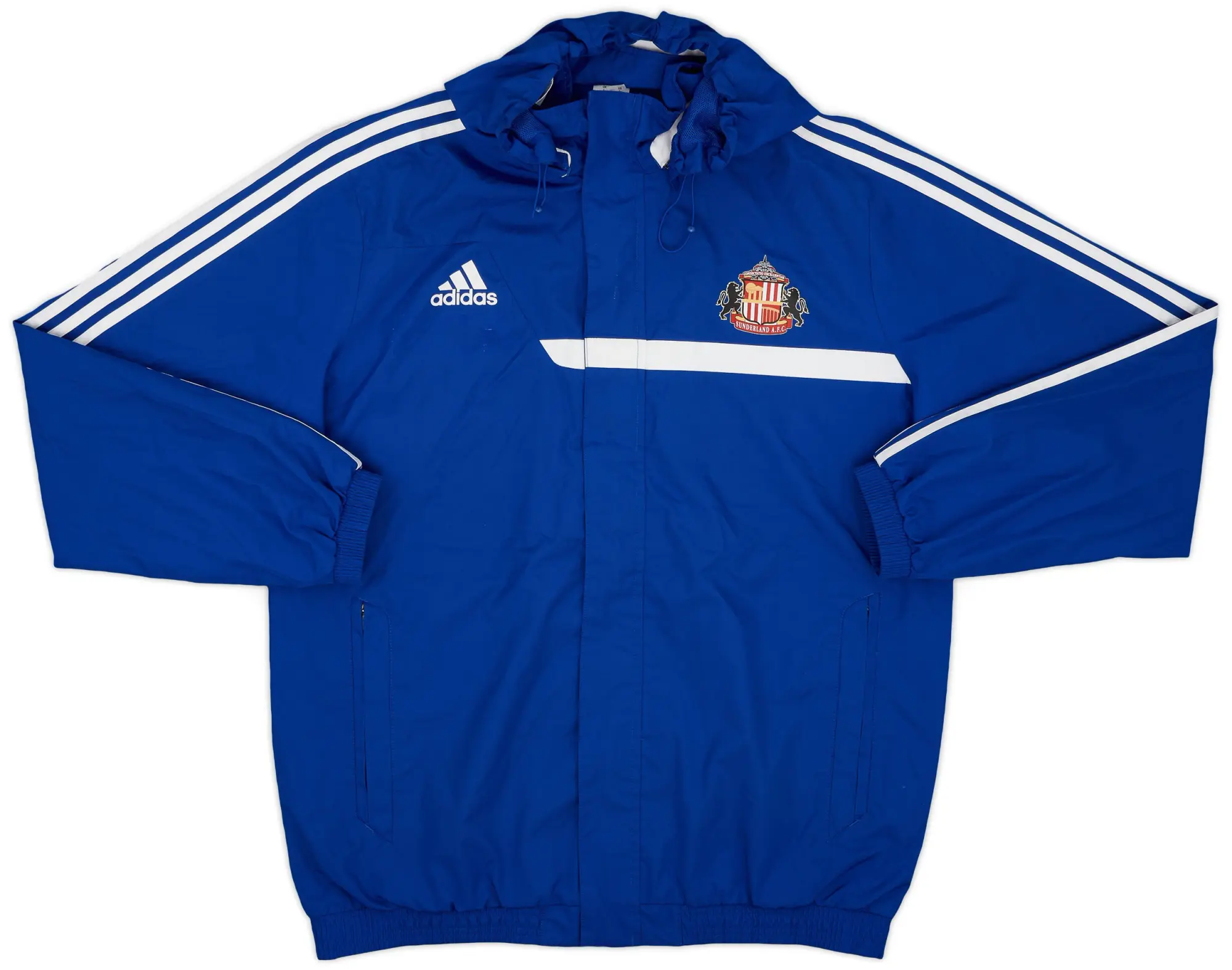 2013-14 Sunderland adidas Hooded Rain Jacket - 7/10 - (L)