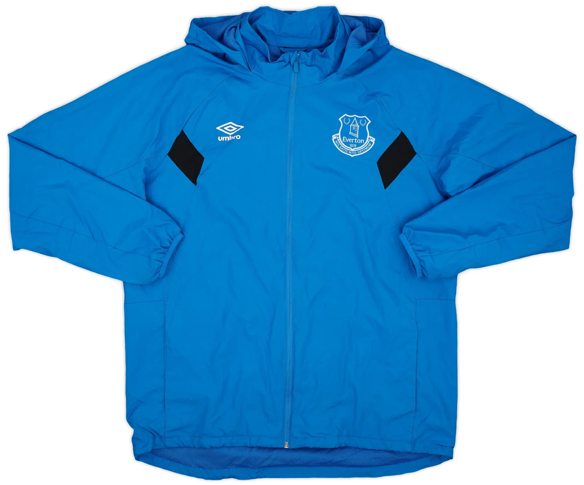 2017-18 Everton Umbro Hooded Rain Jacket - 7/10 - (XL)