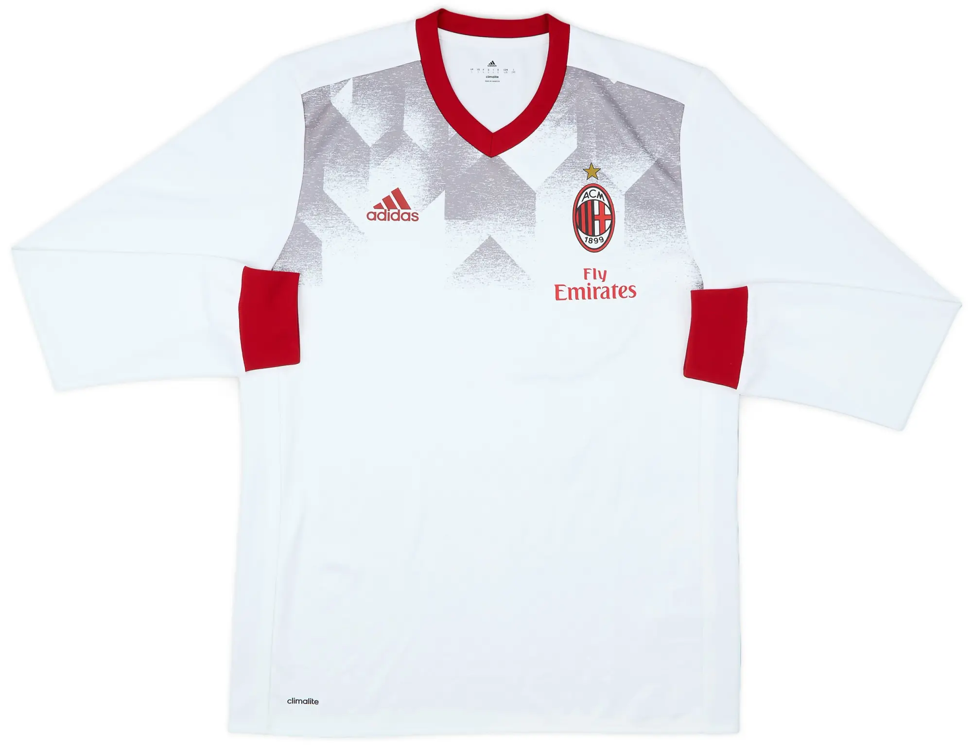 2016-17 AC Milan adidas Training L/S Shirt - 10/10 - (L)
