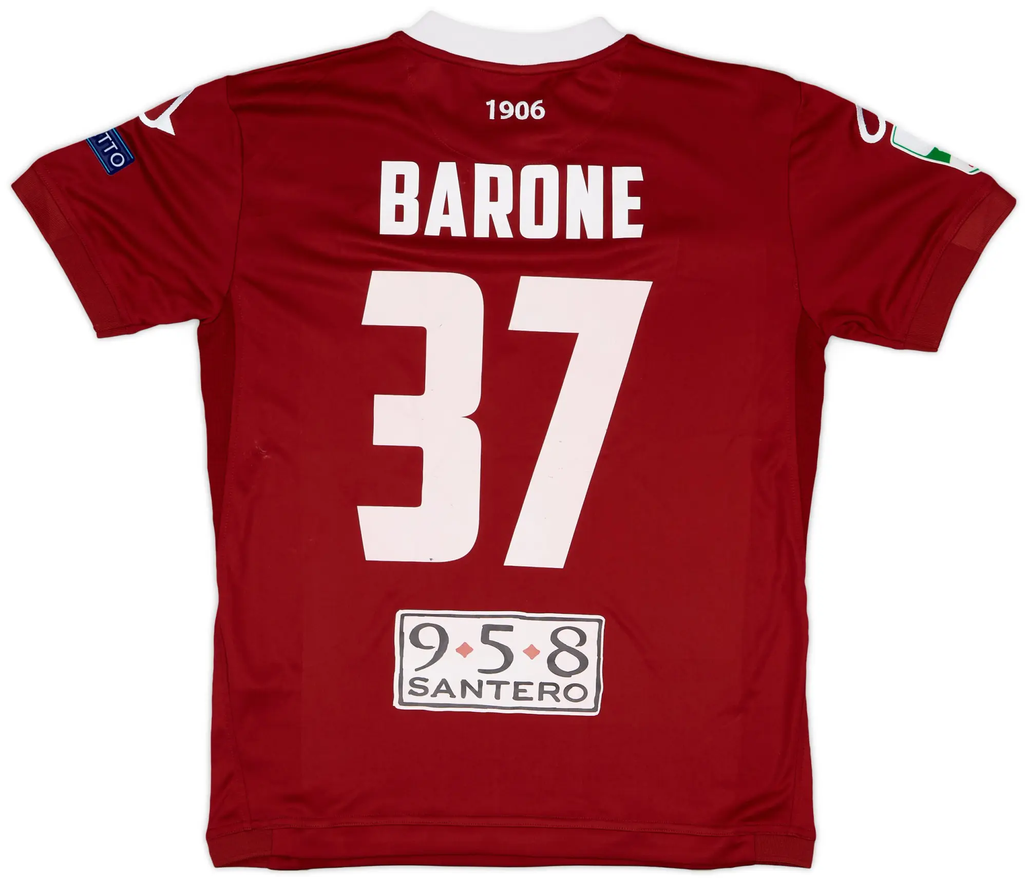 2016-17 Spezia Match Issue GK Shirt Barone #37