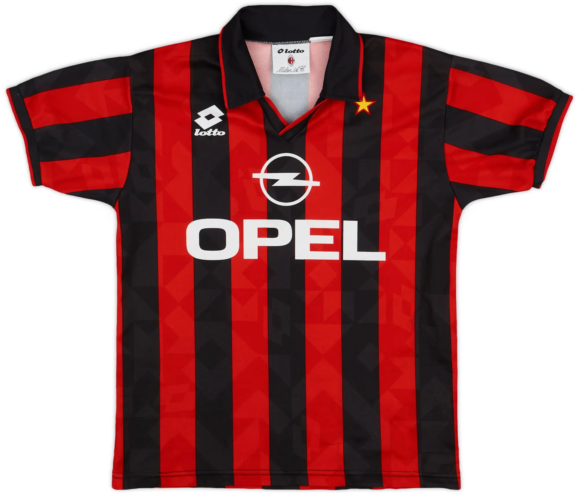 Lotto 1994-95 AC Milan Home Shirt - 8/10 - (S)