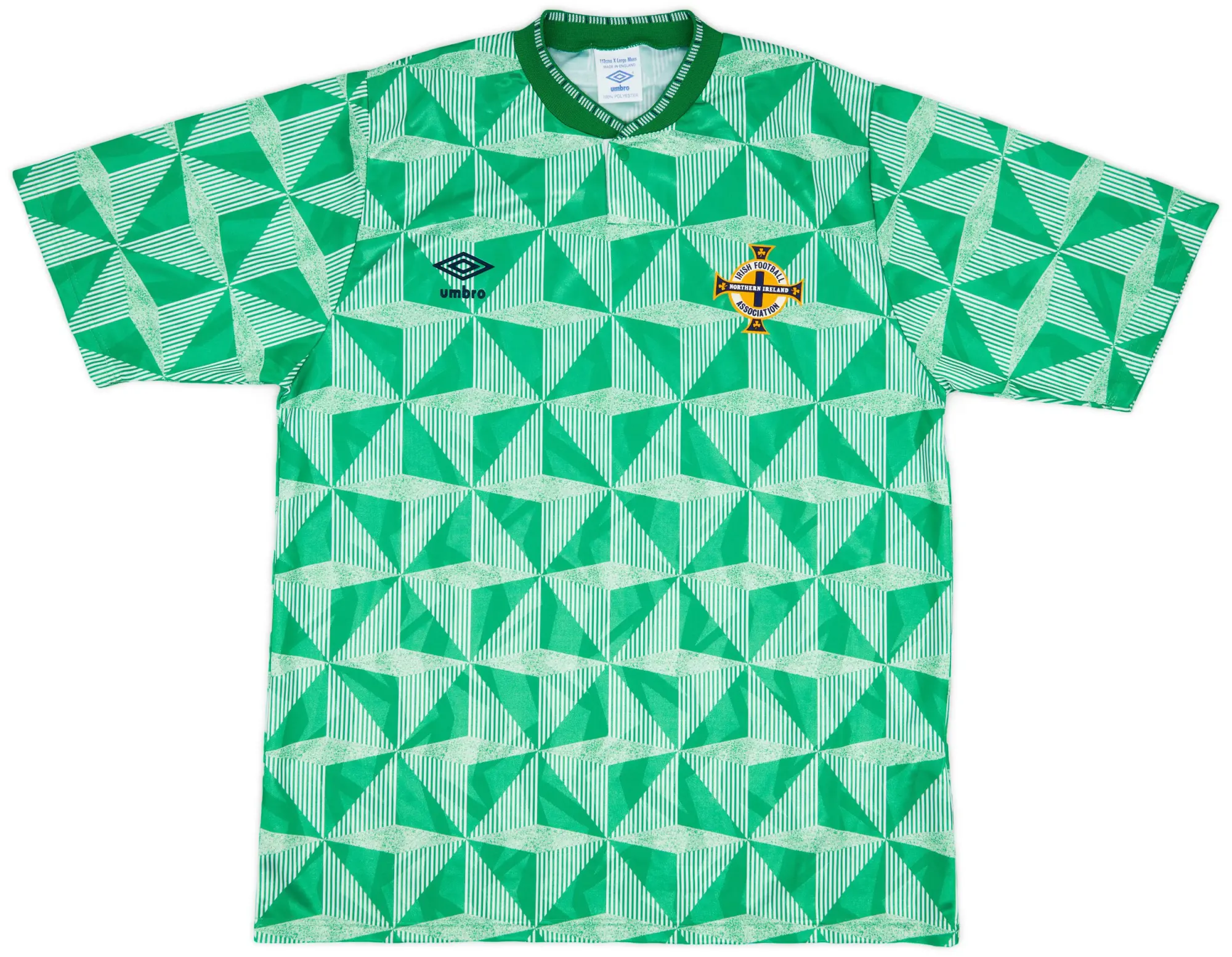 Umbro 1990-92 Northern Ireland Home Shirt - 9/10 - (XL)