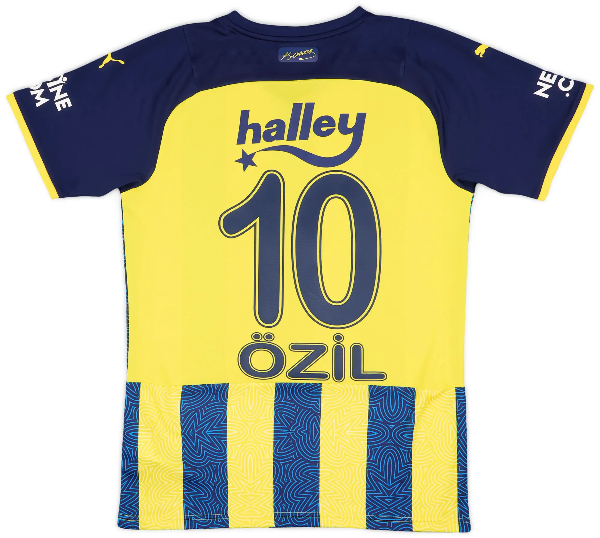 Puma 2021-22 Fenerbahce Home Shirt Ozil #10 - 10/10 - (S)