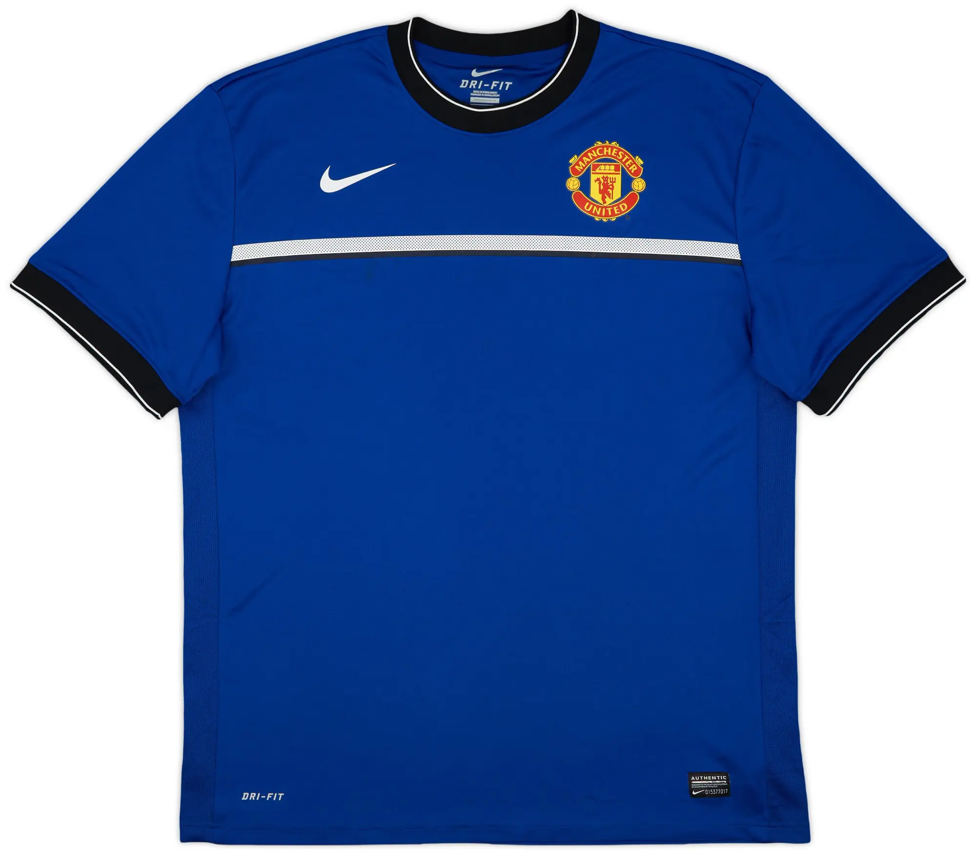 2011-12 Manchester United Nike Training Shirt - 8/10 - (XL)