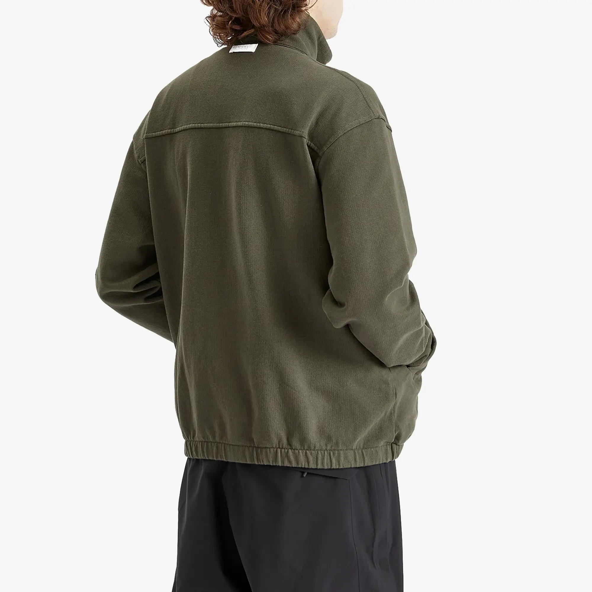 Norse Projects Men's Bjorn Relaxed Track Jacket Black Olive