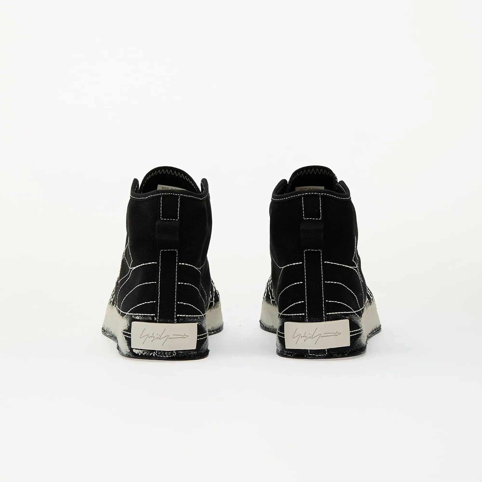 Sneakers Y-3 Nizza Hi Black/ Black/ Talc Eur 46 2/3