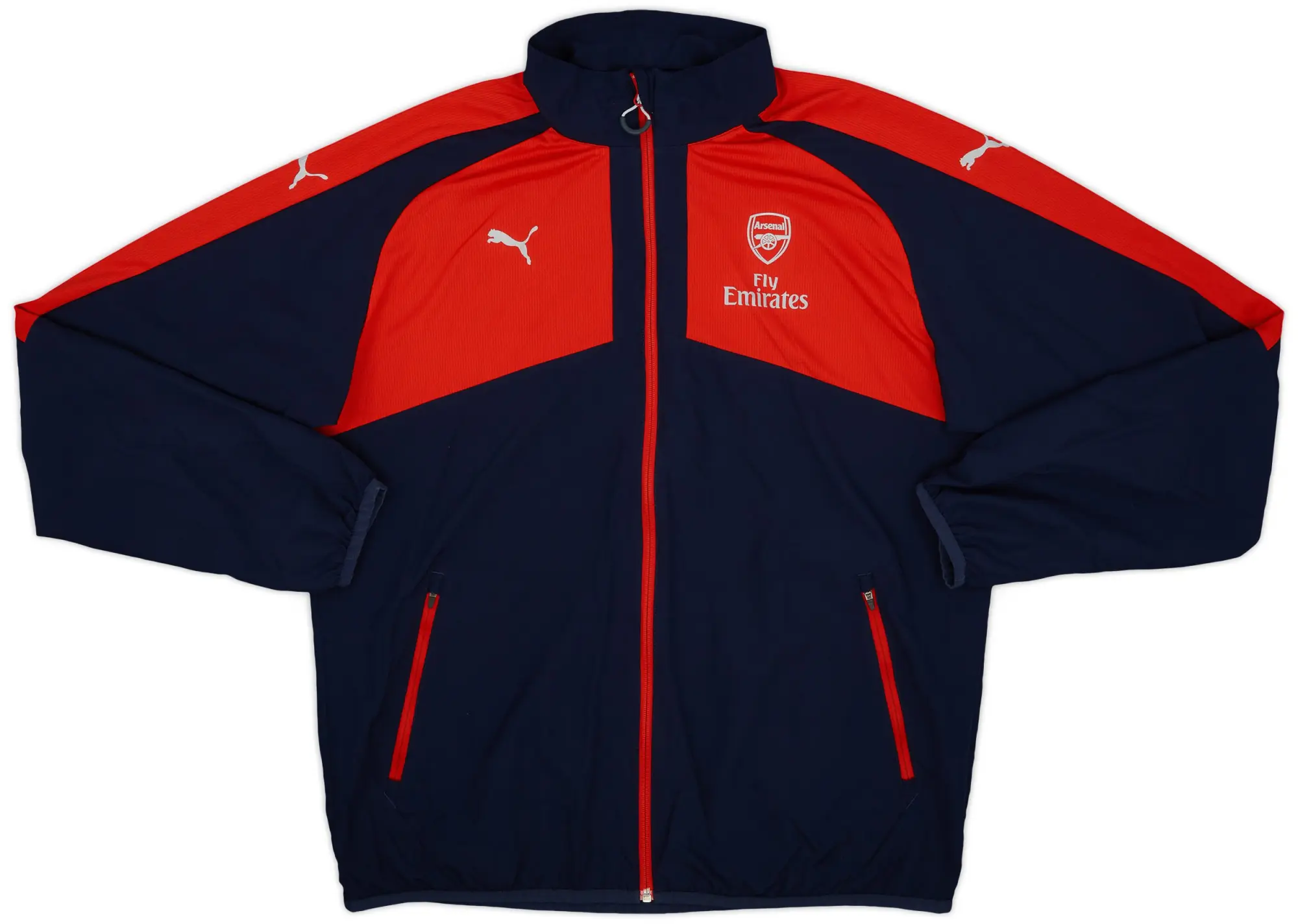 2017-18 Arsenal Puma Track Jacket - 9/10 - (XL)