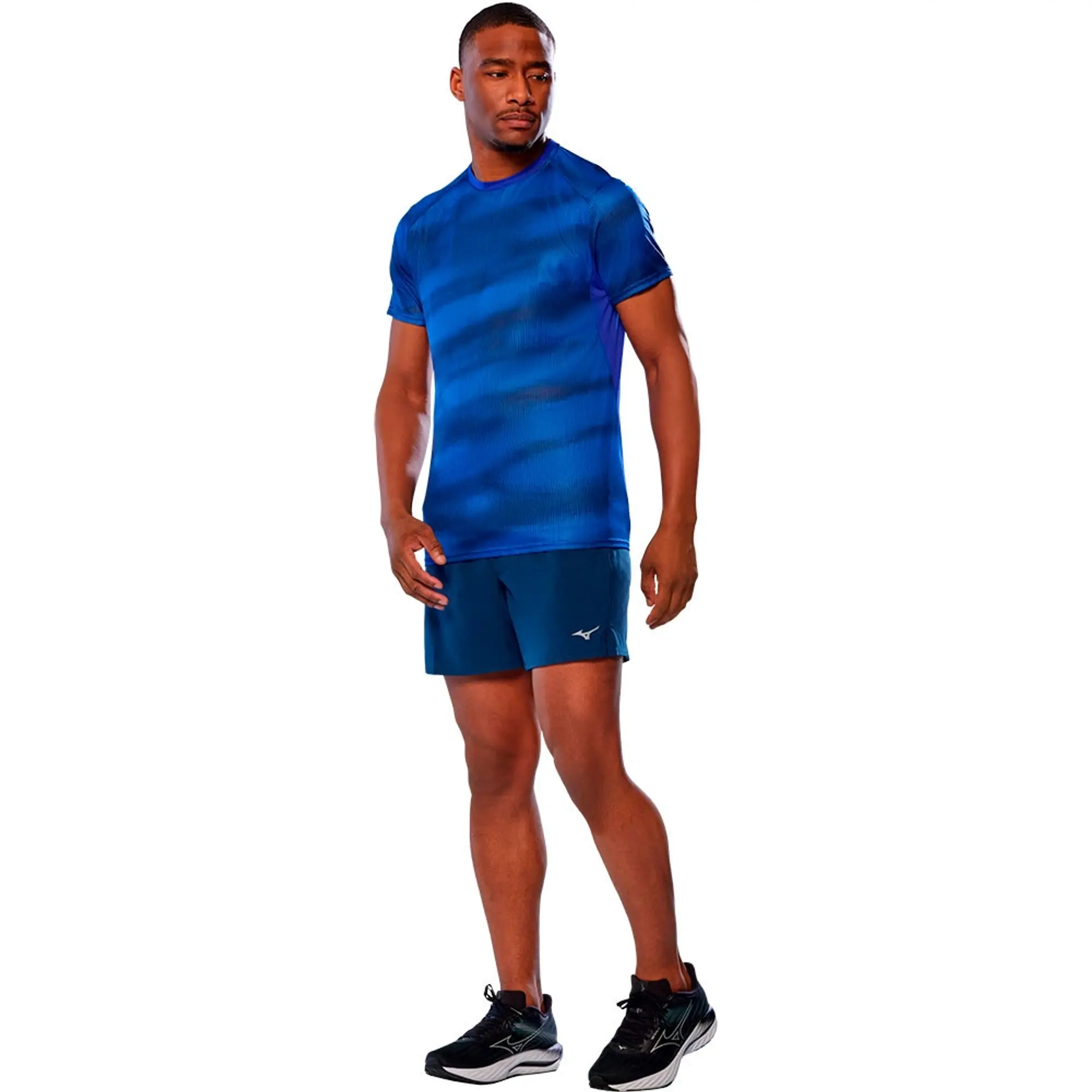 Mizuno Dryaeroflow Graphic Short Sleeve T-shirt