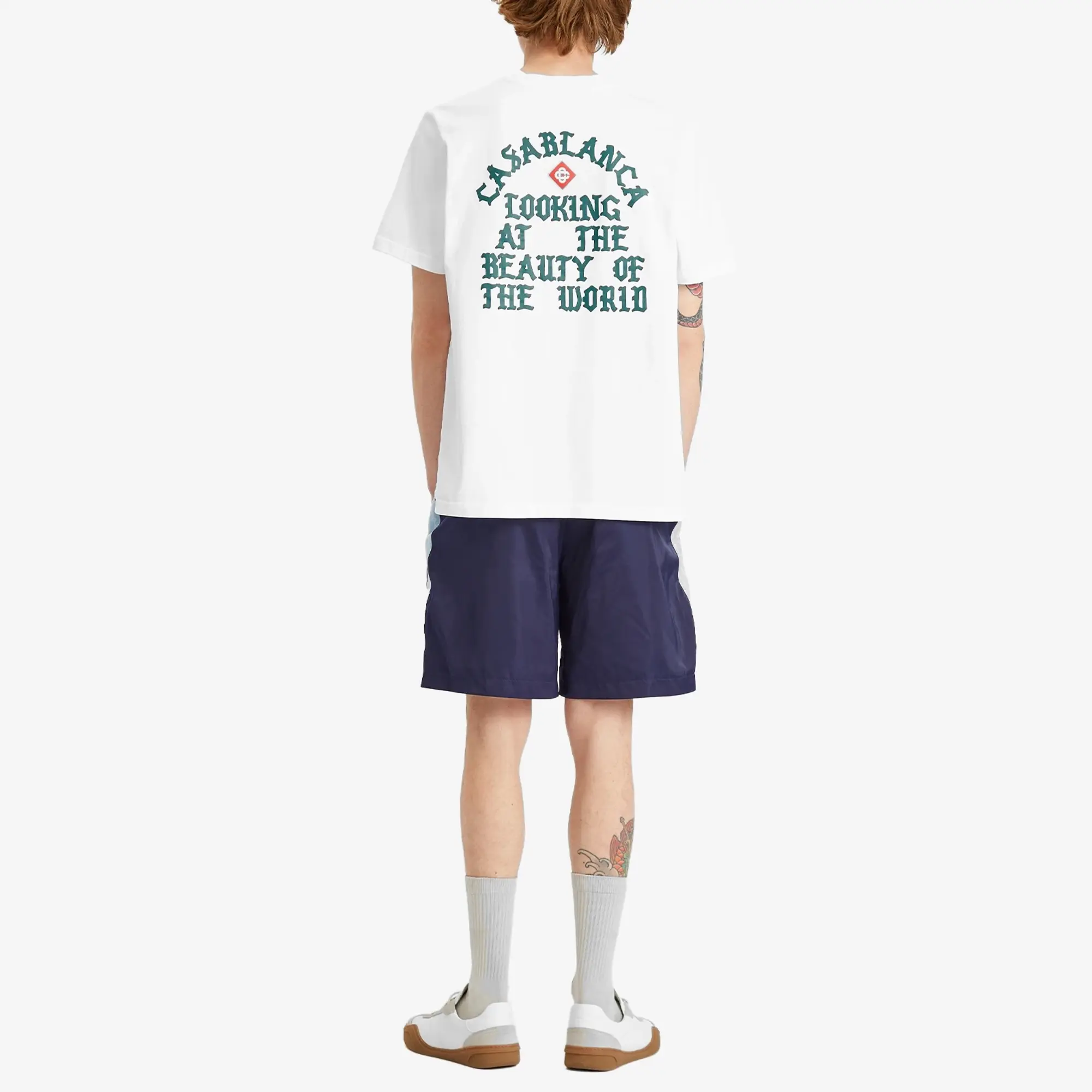 Casablanca Men's Beauty of the World T-Shirt White