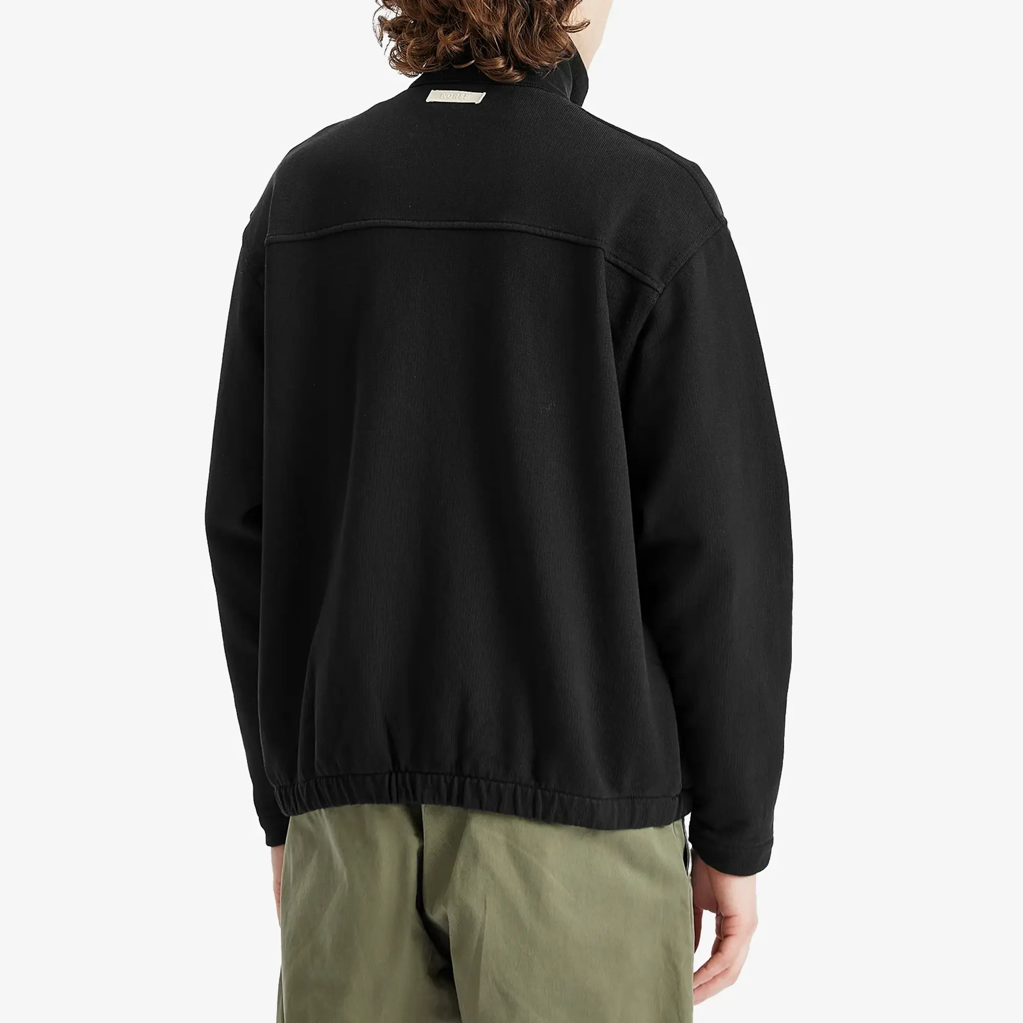 Norse Projects Men's Bjorn Relaxed Track Jacket Black