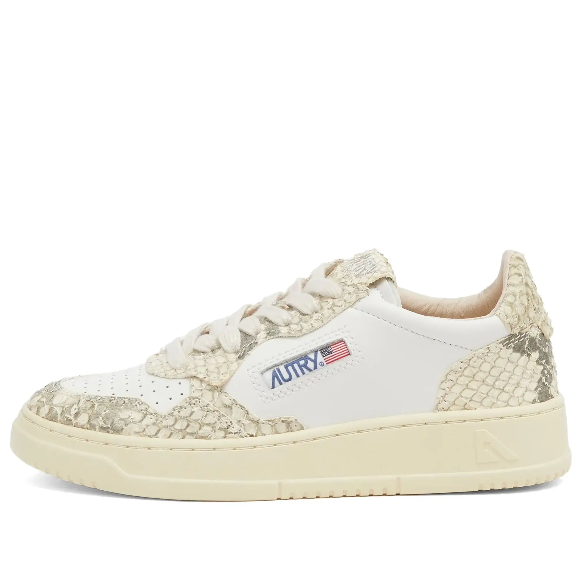 Autry Women's Medalist Low in Snake White
