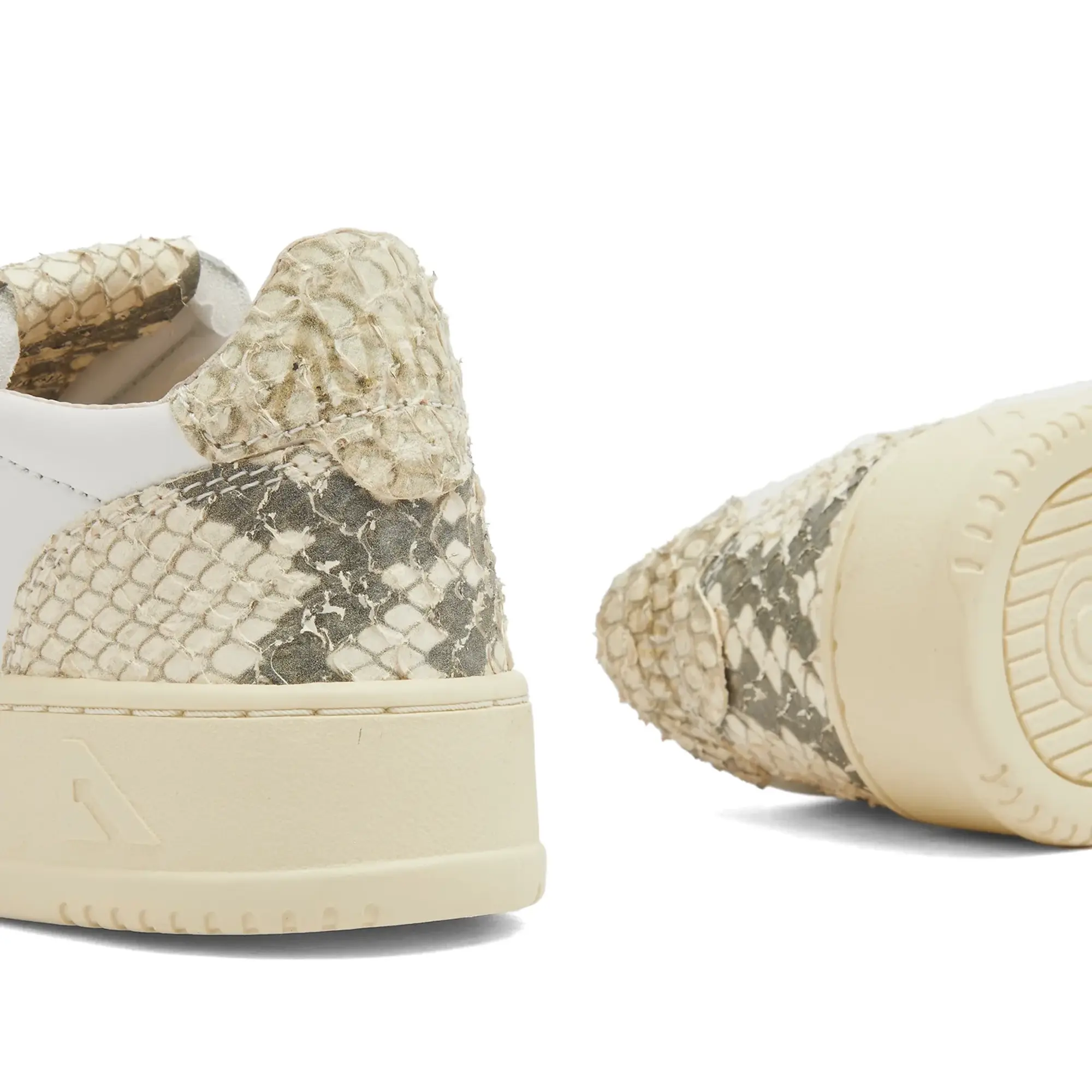 Autry Women's Medalist Low in Snake White