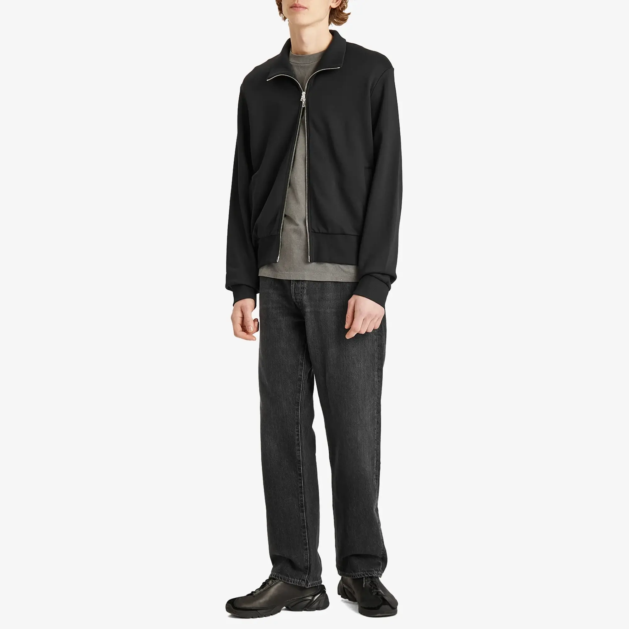 Our Legacy Men's Mob Jacket Prime Black True Track Jersey