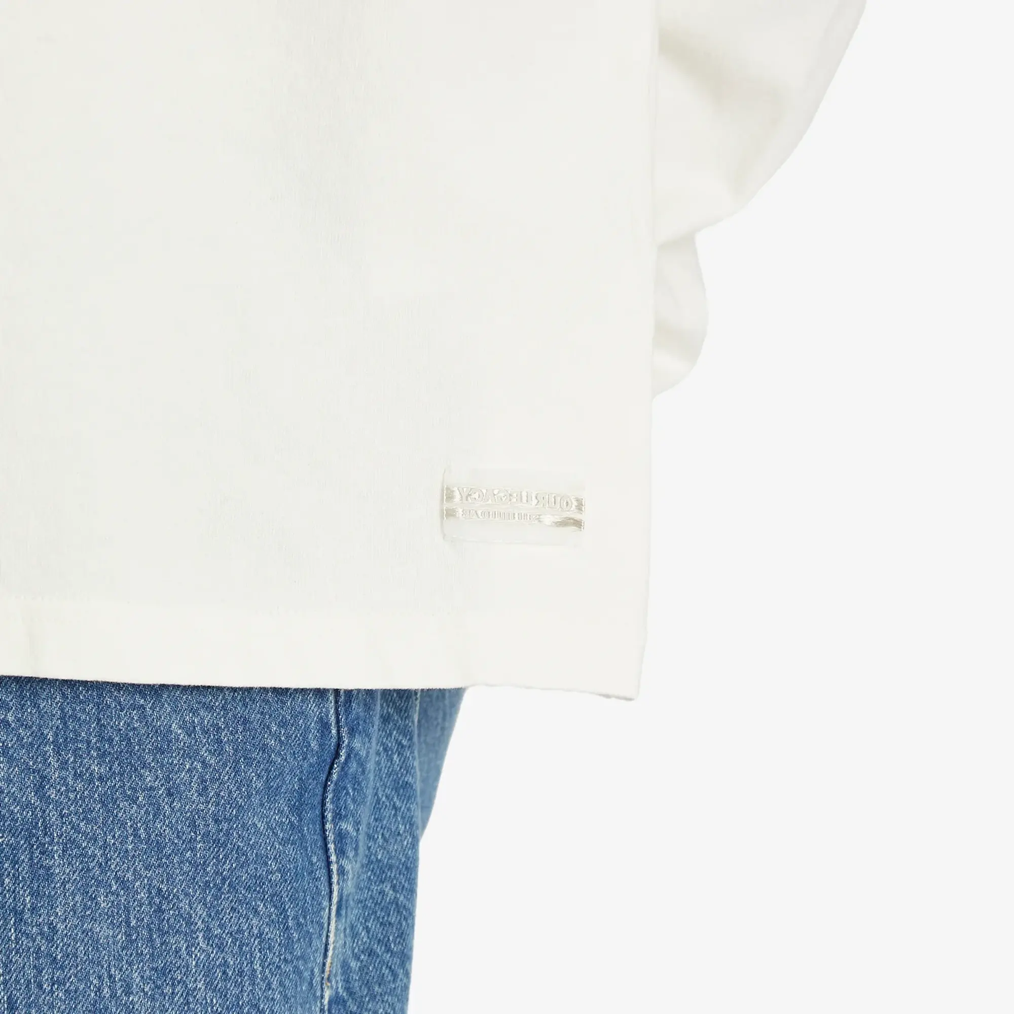 Our Legacy Men's Tour Longsleeve Raw White Band Jersey