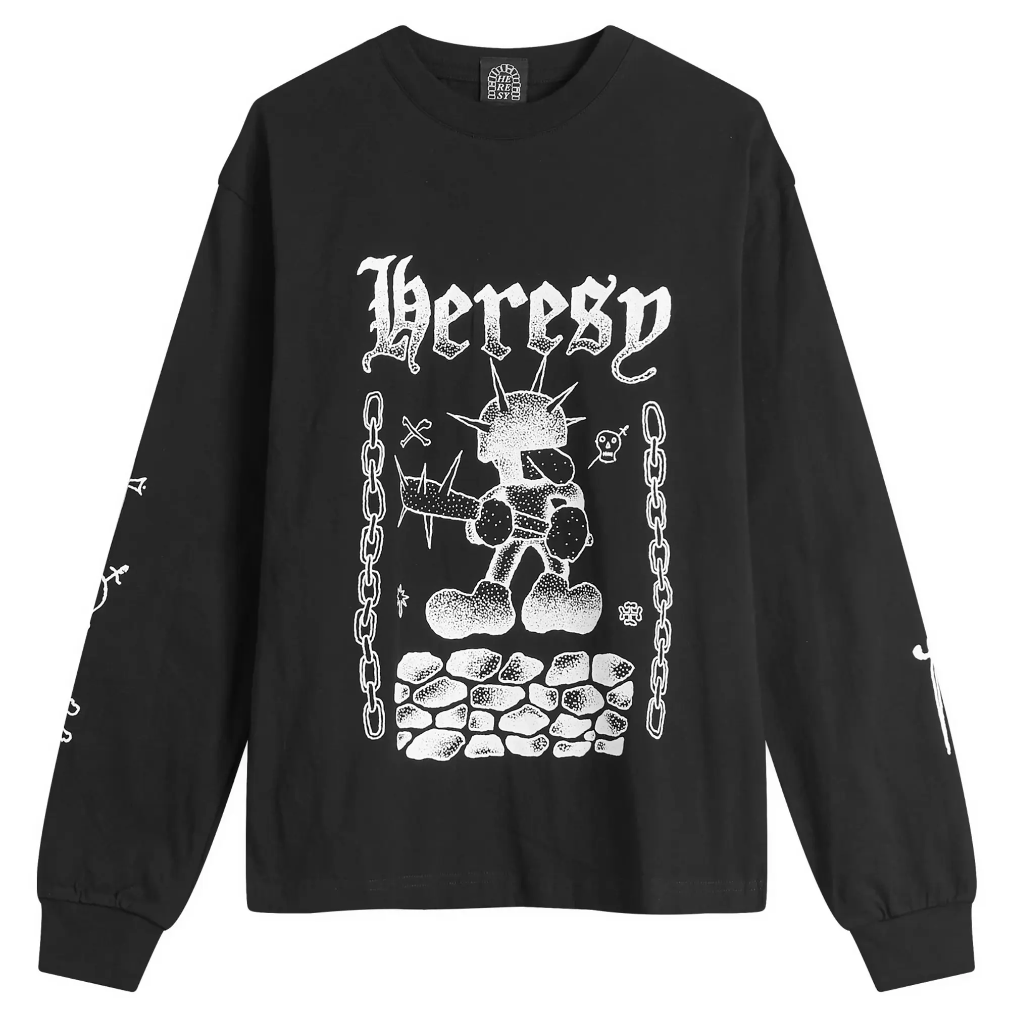 Heresy Women's Fightin Long Sleeve T-Shirt Black