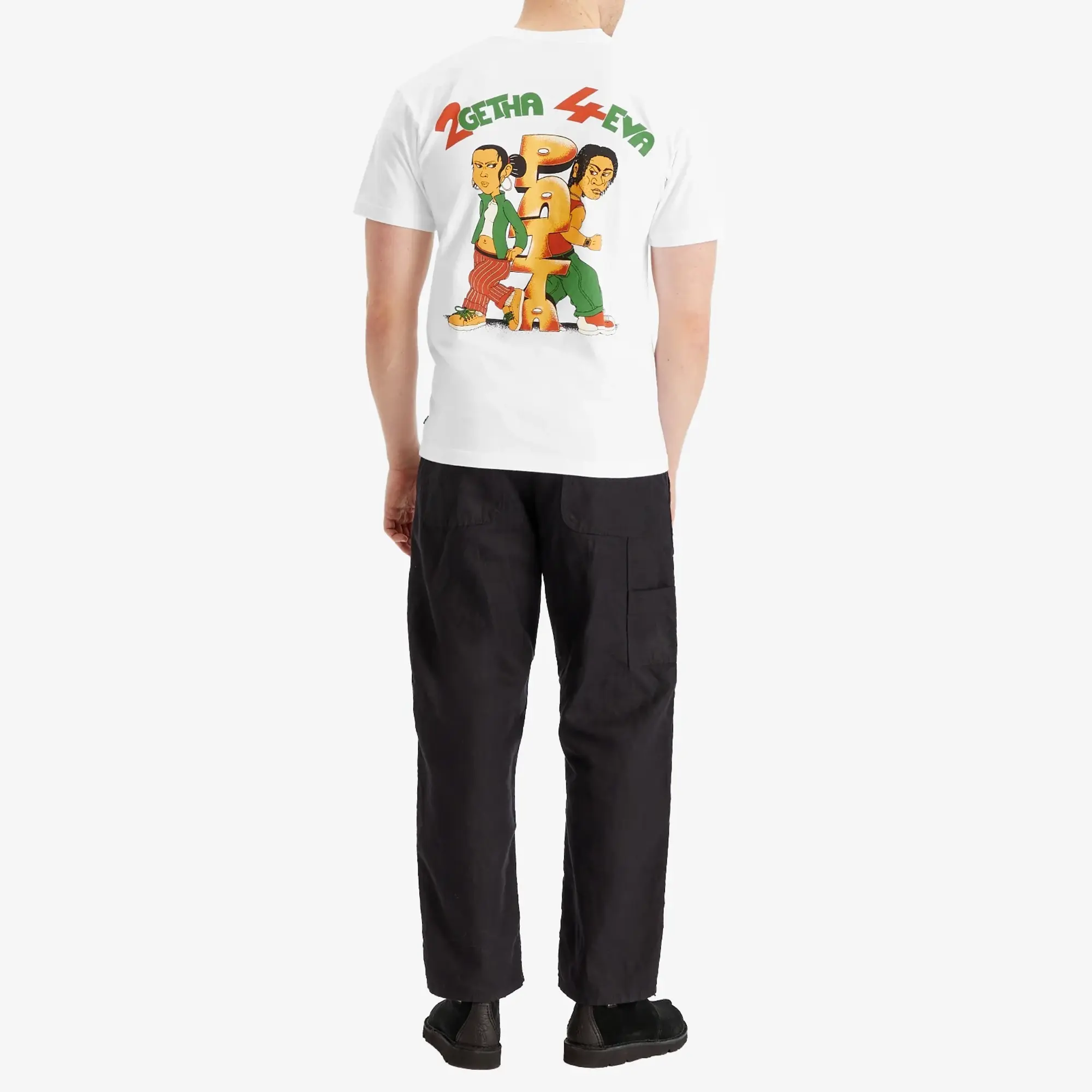 Patta Men's 2Getha4eva T-Shirt White