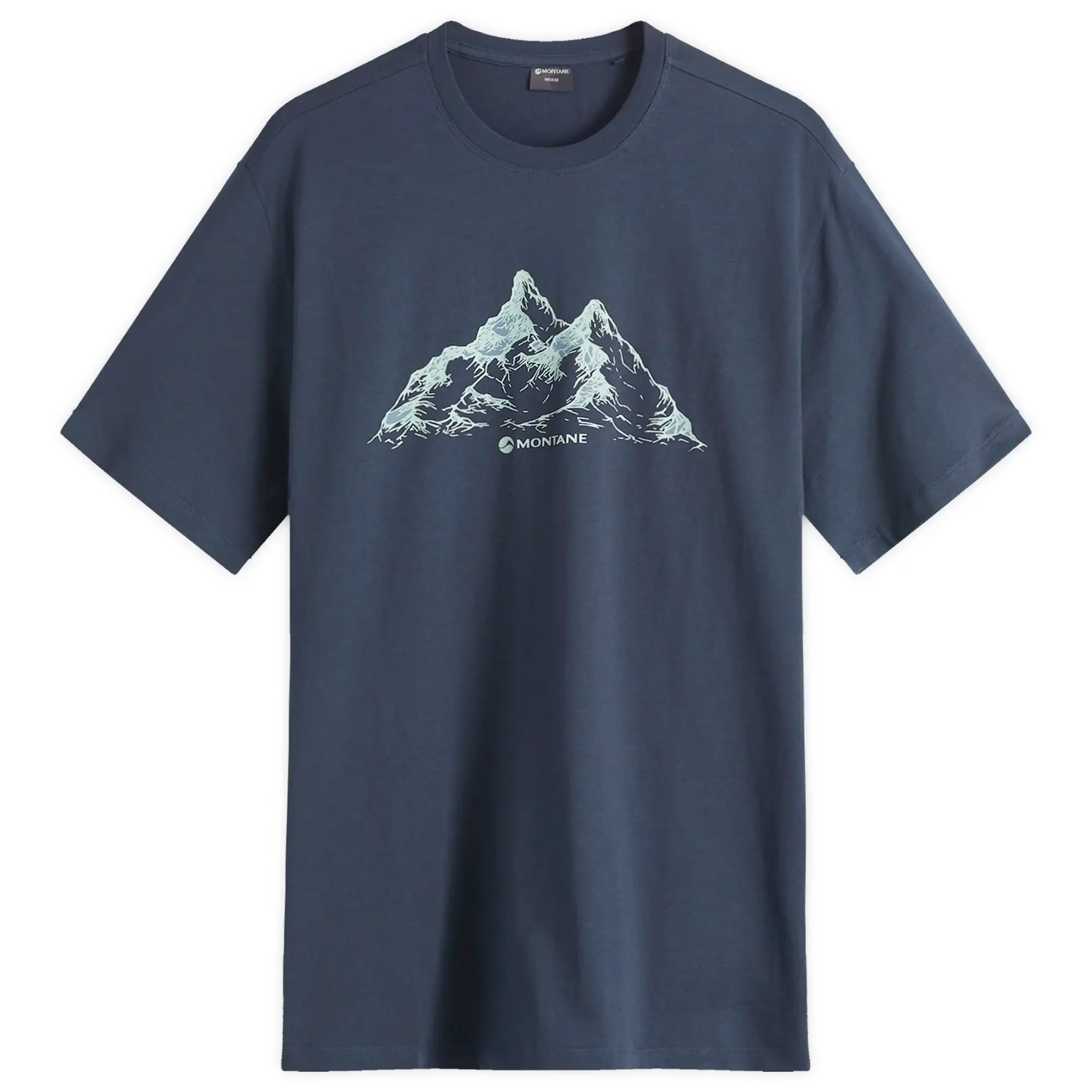 Montane Men's Dual Mountain T-Shirt Eclipse Blue
